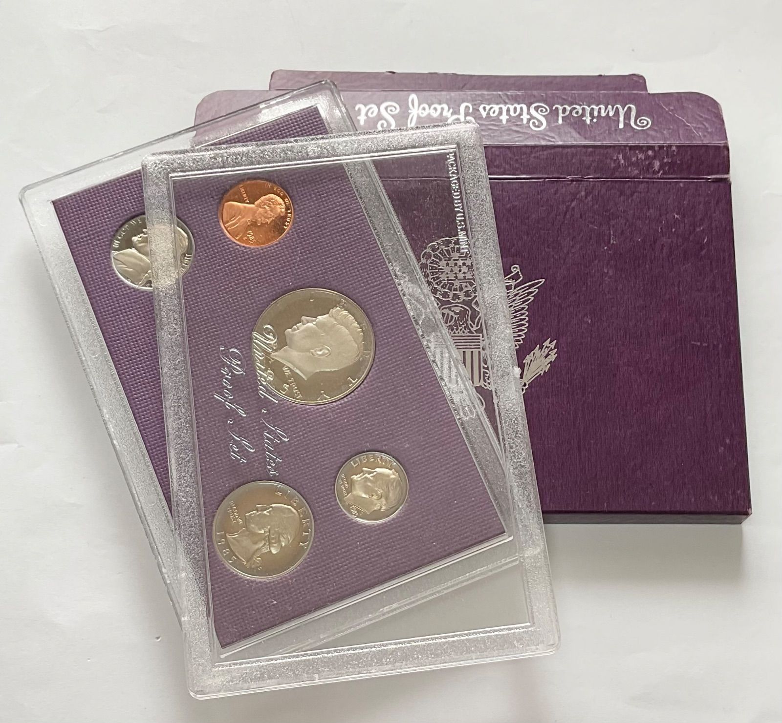 アメリカ合衆国 ミントプルーフ 貨幣セット 記念硬貨5枚セット 1985年