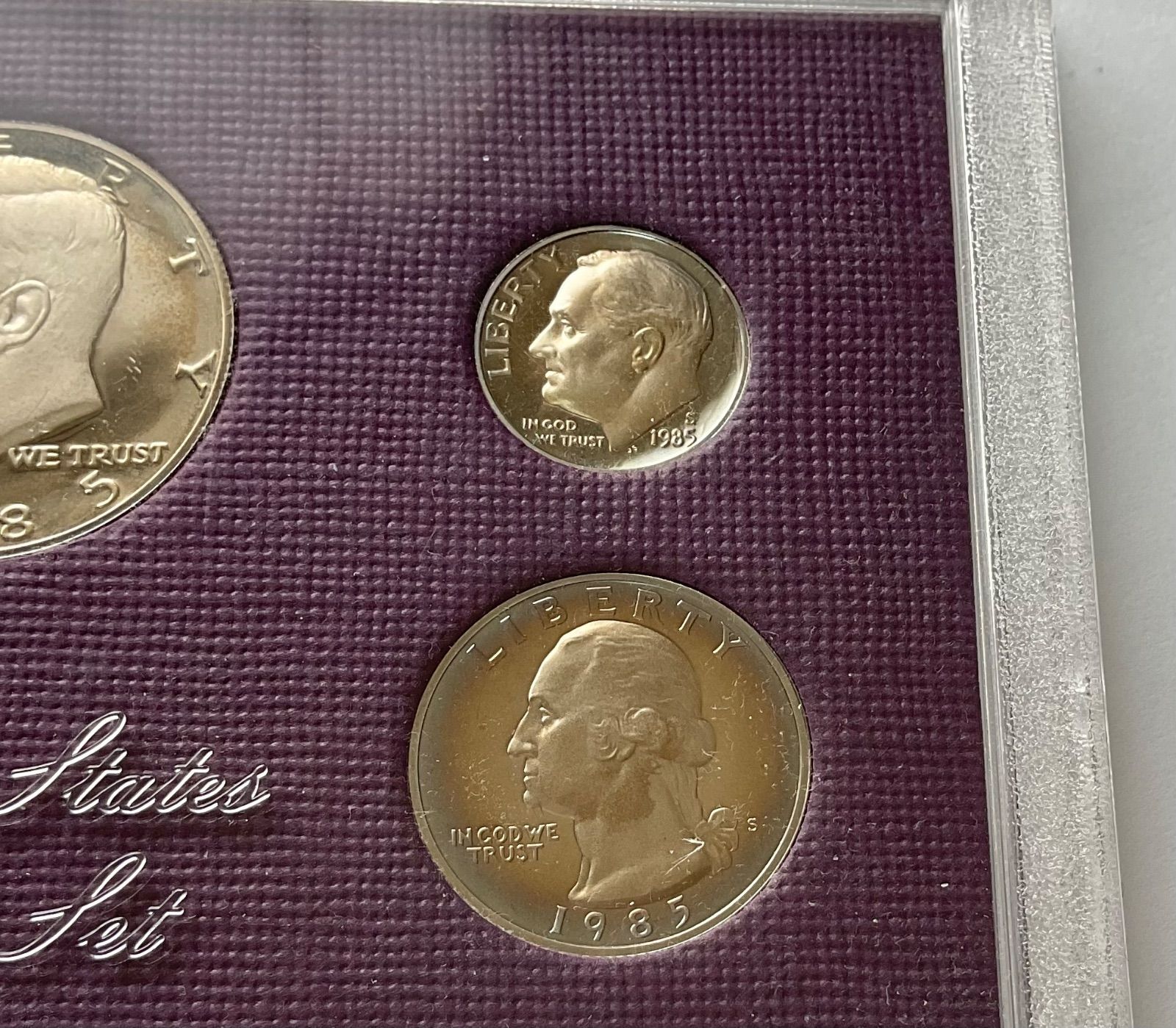 アメリカ合衆国 ミントプルーフ 貨幣セット 記念硬貨5枚セット 1985年