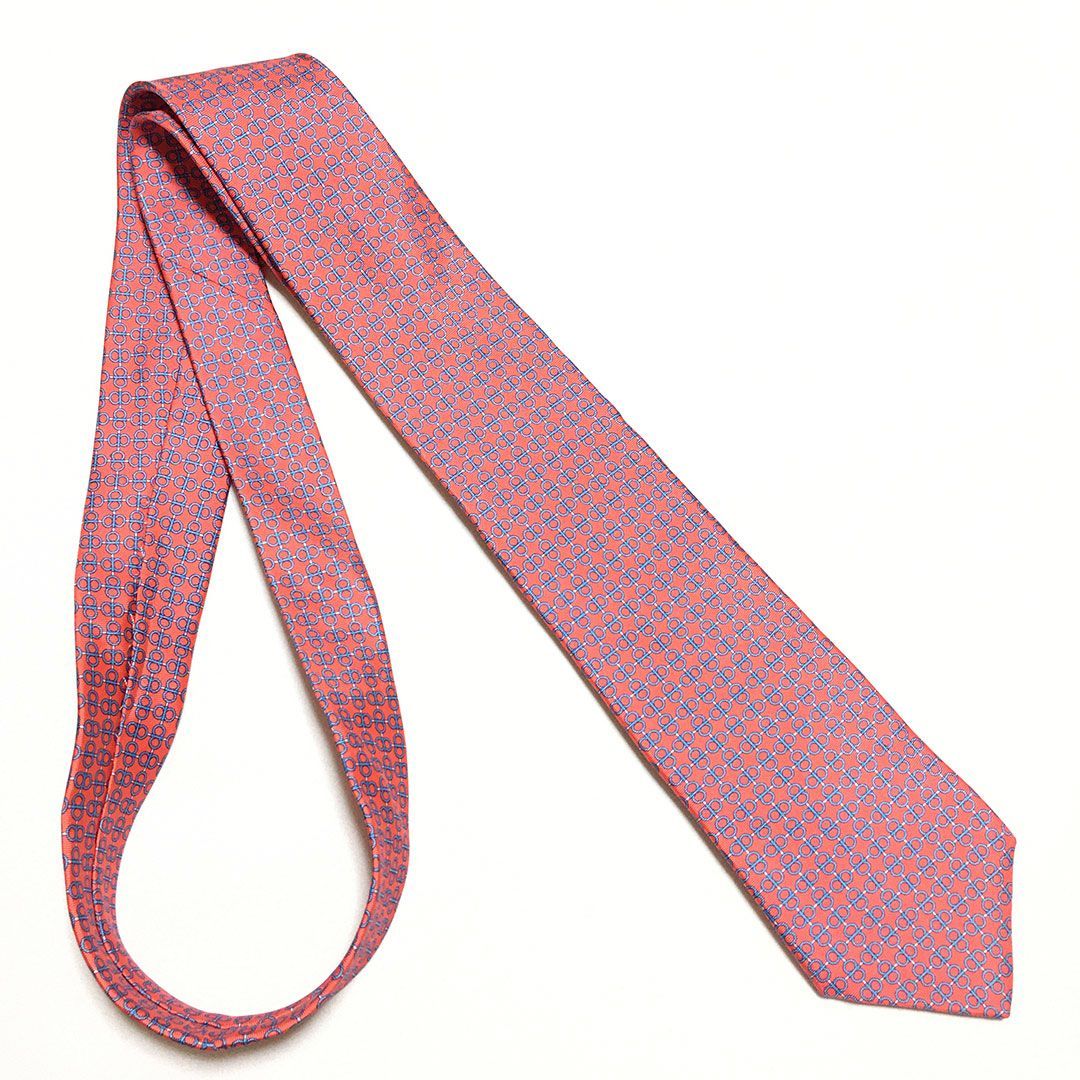 未使用級 サルヴァトーレフェラガモ Salvatore Ferragamo ネクタイ