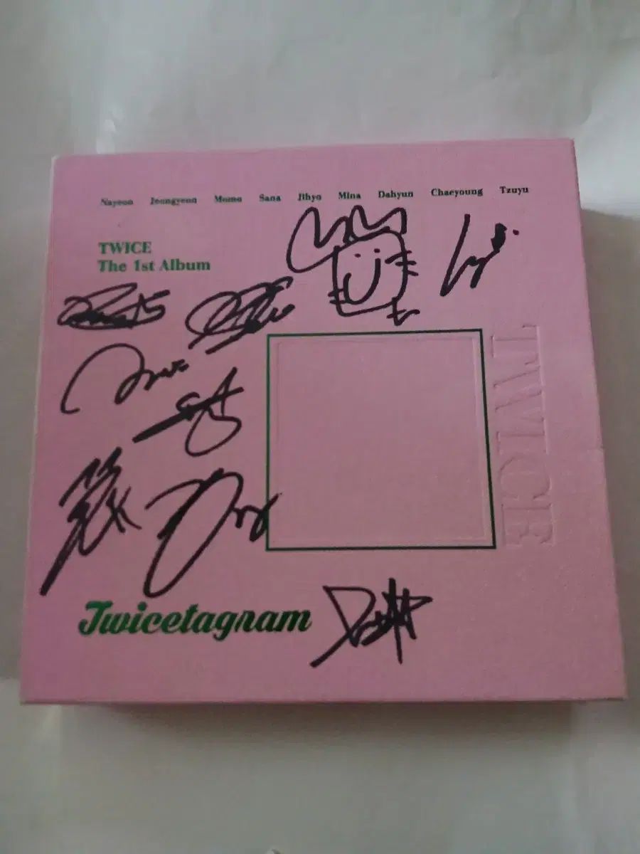 TWICE（トゥワイス）Twicetagram 1st Album (サイン盤) KPOP JYP