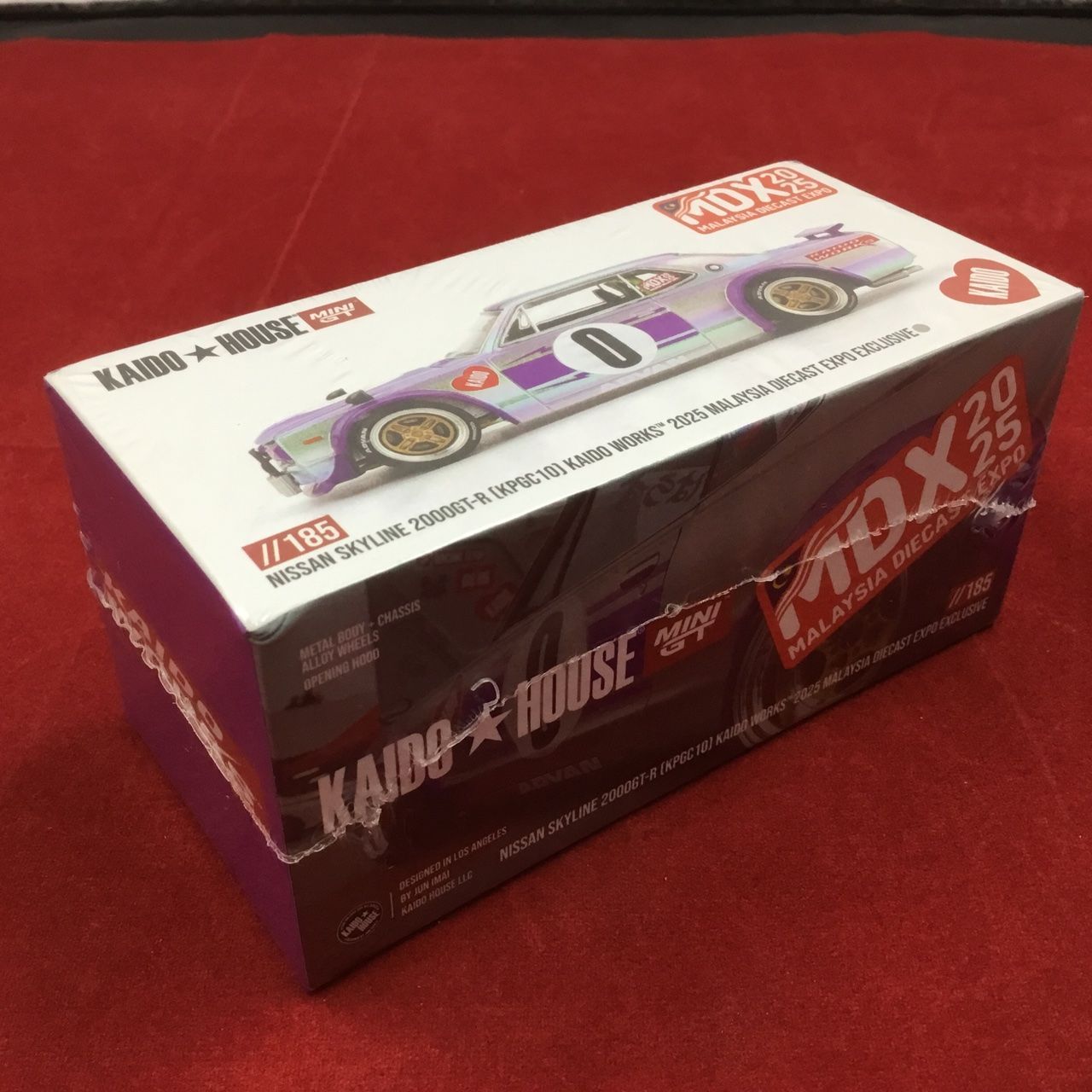  品 カイドーハウス マレーシアダイキャストエキスポ MDX 2025 ニッサンスカイライン 2000 GT-R KPGC 10 マジックシルバー KHMG 185 その他 ミニカー