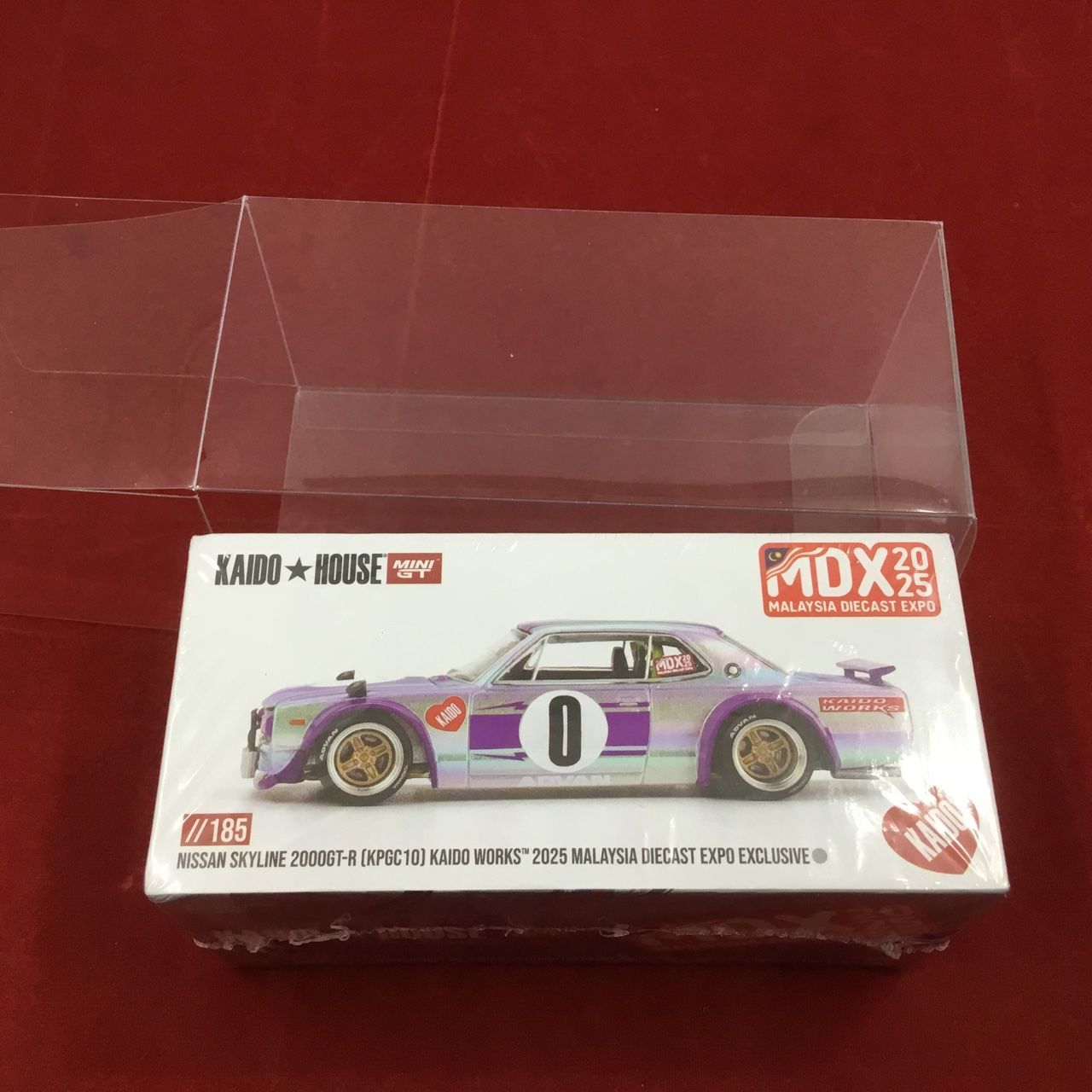 品 カイドーハウス マレーシアダイキャストエキスポ MDX 2025 ニッサンスカイライン 2000 GT-R KPGC 10 マジックシルバー KHMG 185