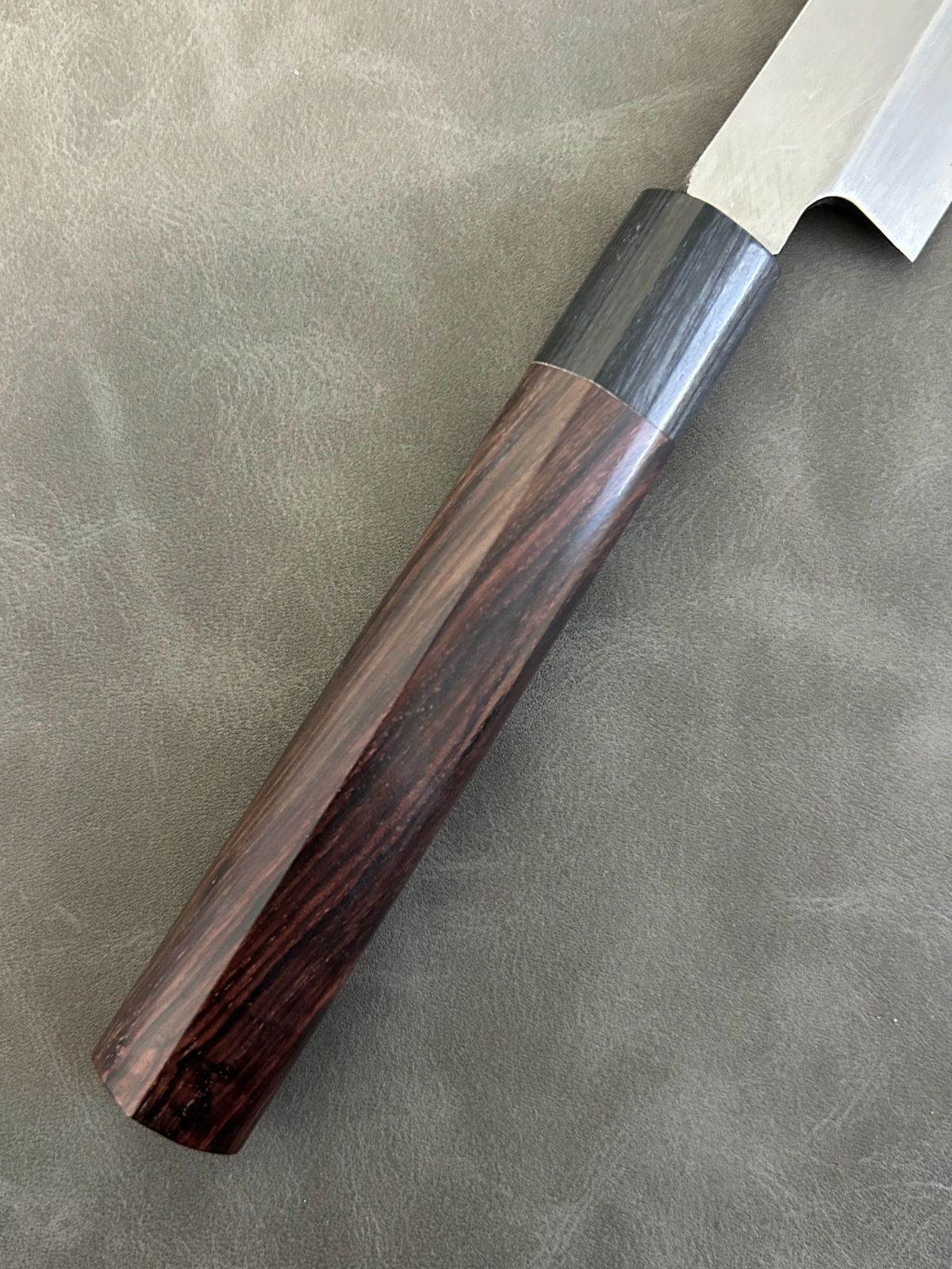 包丁 柳刃包丁 270mm 安来鋼青紙２号 紫檀シノギ柄 ⑥ 訳あり】 包丁 刺身包丁 柳刃包丁 安来鋼青紙2号 270mm 紫檀シノギ柄