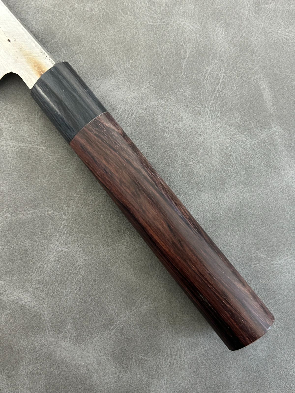 訳あり】 包丁 刺身包丁 柳刃包丁 安来鋼青紙2号 270mm 紫檀シノギ柄