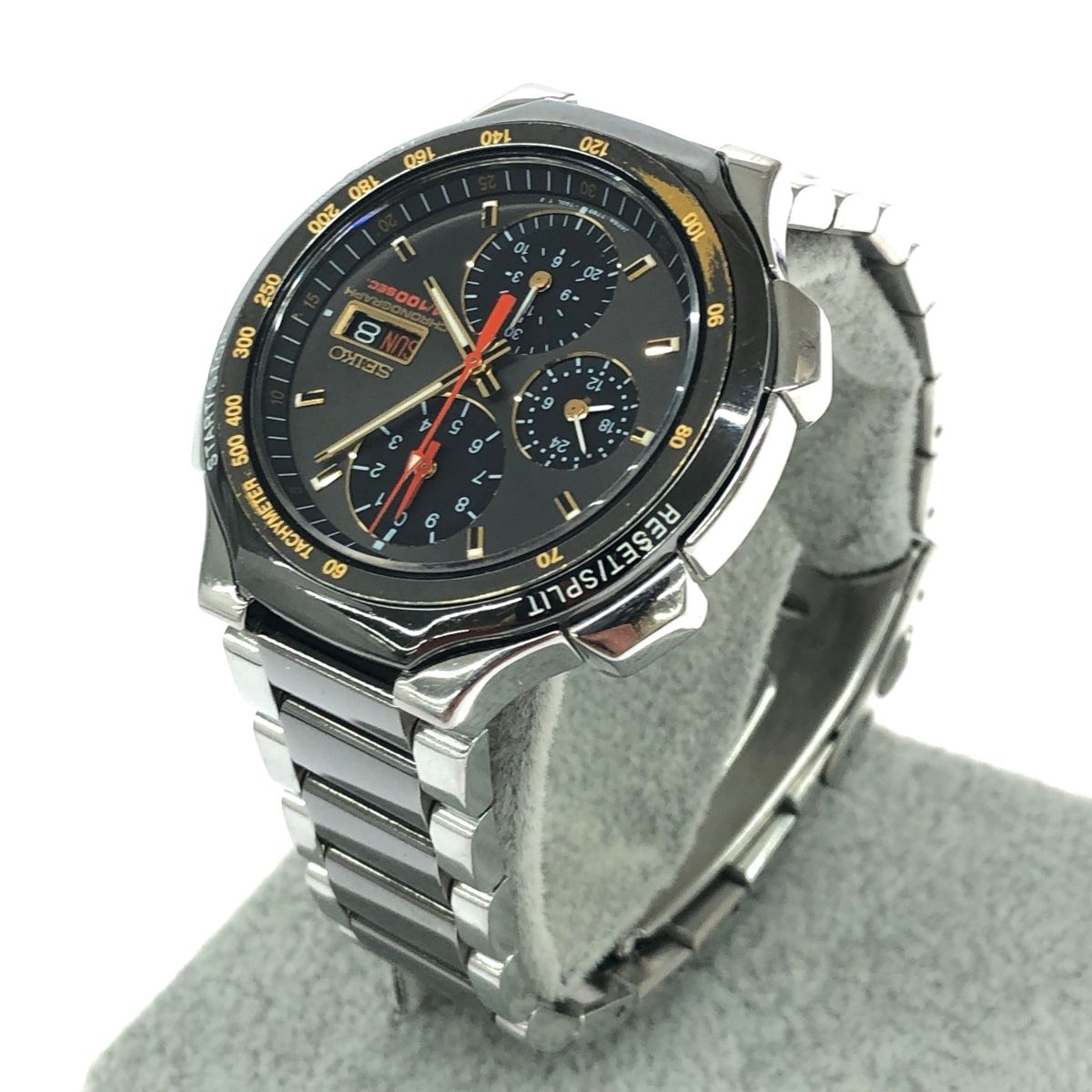 ト滝】SEIKO セイコー SPEEDMASTER CHRONOGRAPH 7A28-7040 スピード 