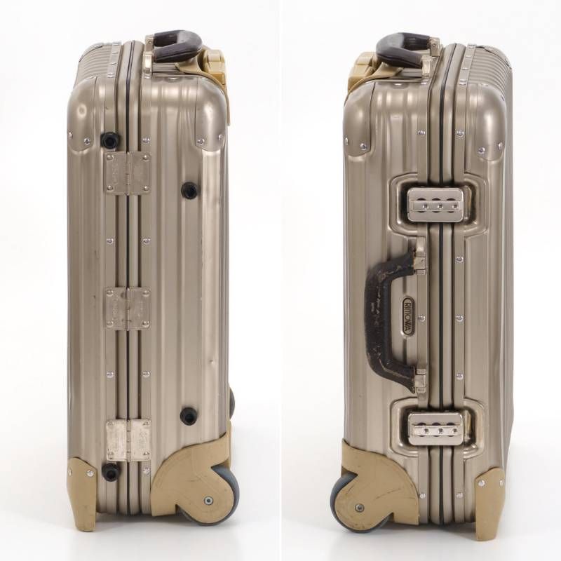 RIMOWA リモワ TOPAS トパーズ 32L 機内持ち込み 2輪 キャビンS 革巻き