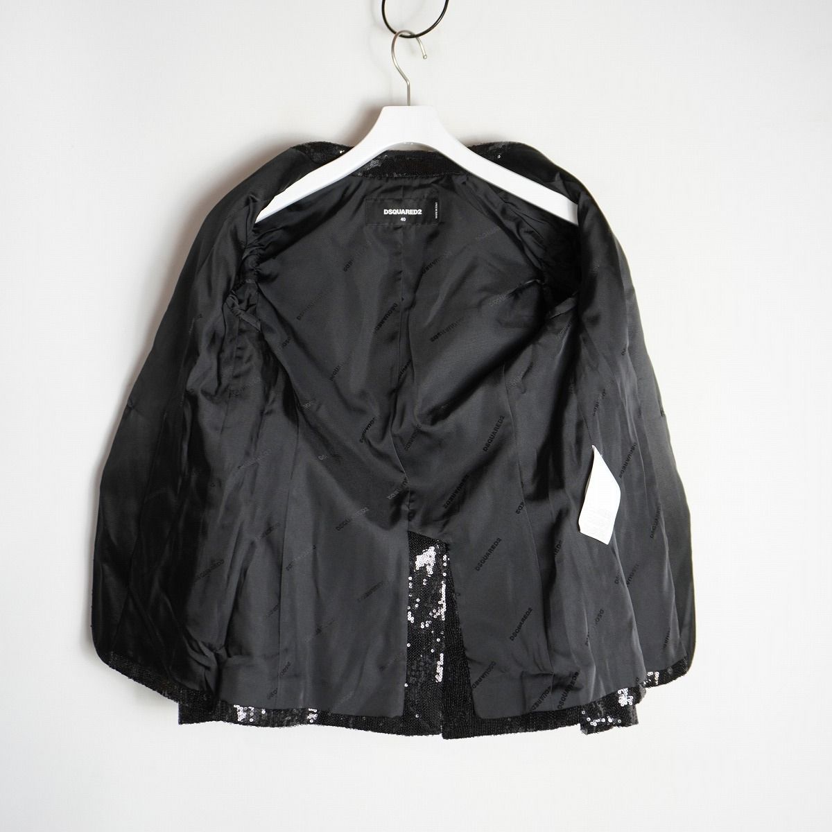 国内正規 美品 19SS DSQUARED2 ディースクエアード スパンコール 
