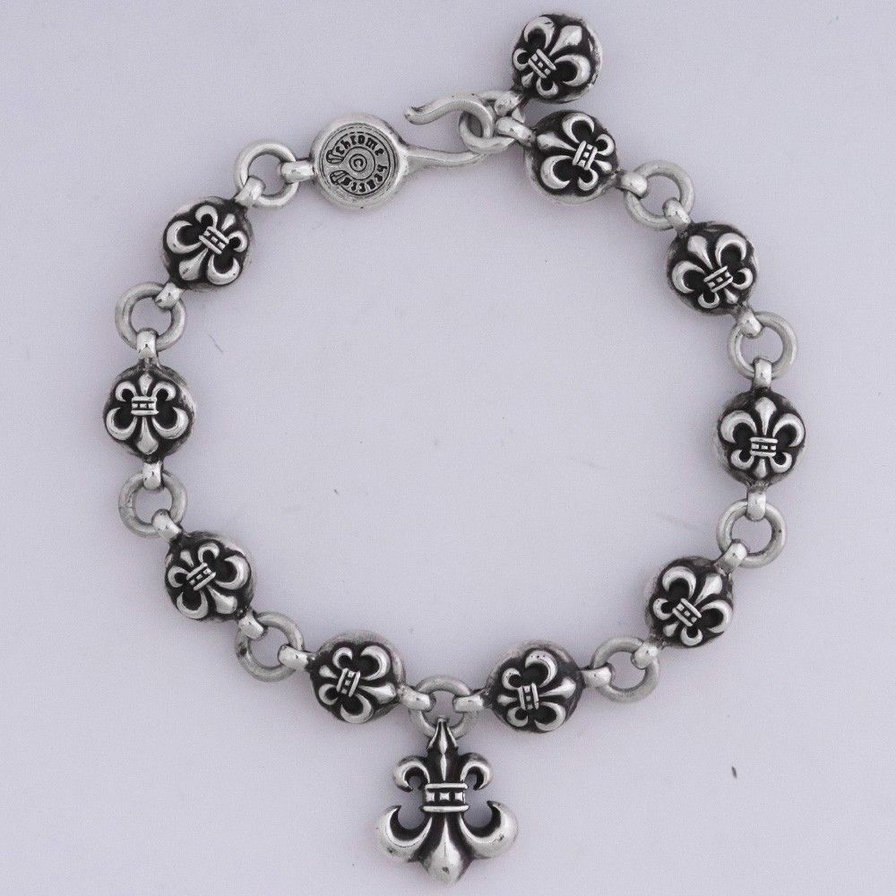 CHROME HEARTS #2 BSフレアボールブレスレット シルバー - メルカリ