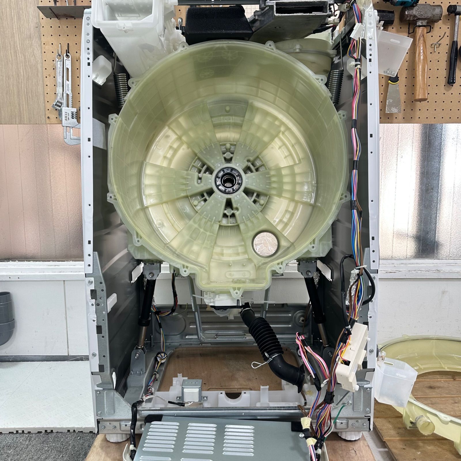 SHARP ES-S7H-CL 2023年製 ドラム式洗濯機 分解洗浄 - メルカリ