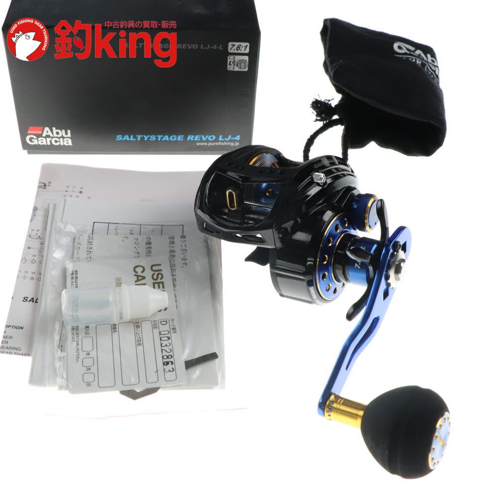 アブガルシア ソルティステージ レボ LJ 4 左 C 052 M ロッド リール ルアー