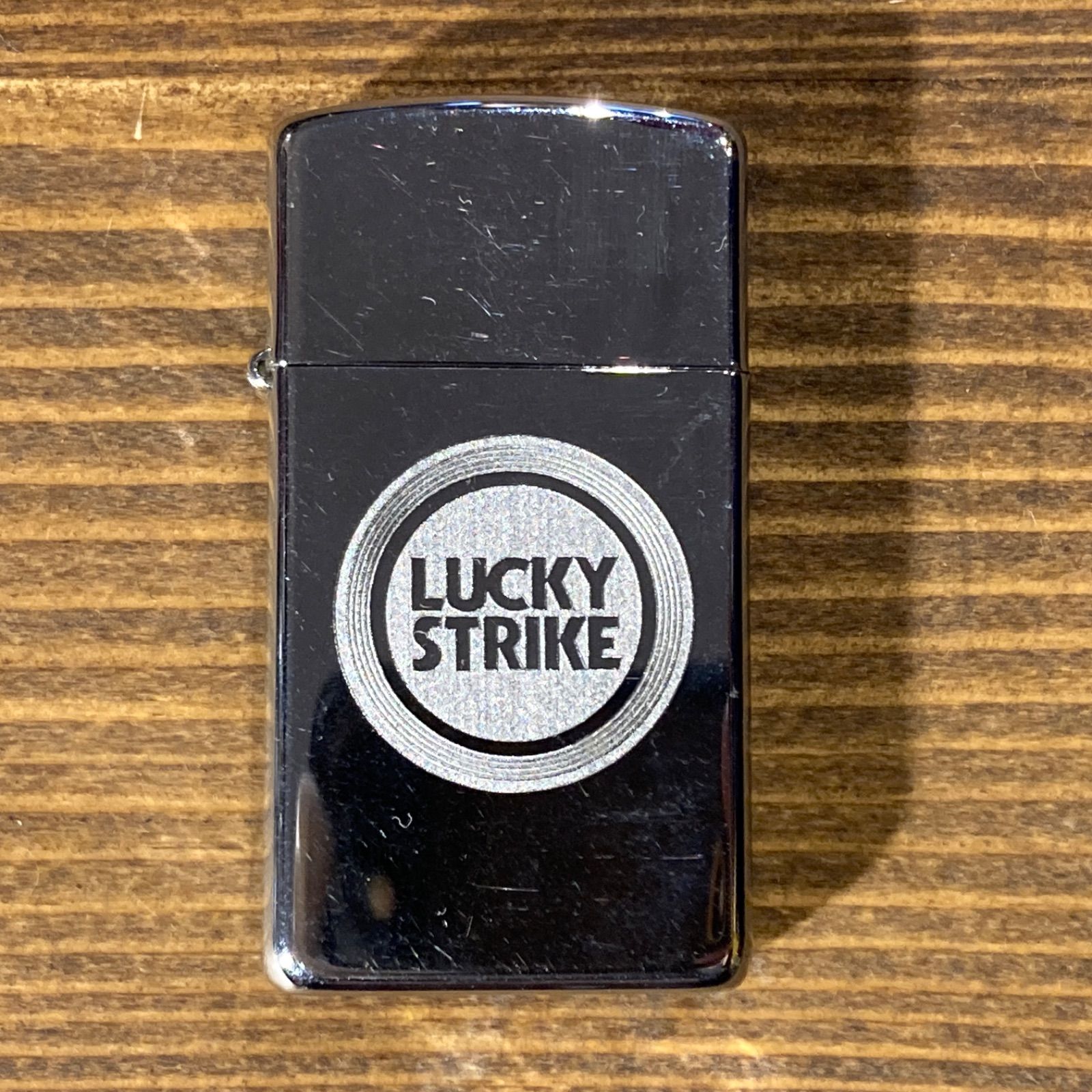 MP116) 2004年 ZIPPO slim Lucky strike ラッキーストライク ラキスト 