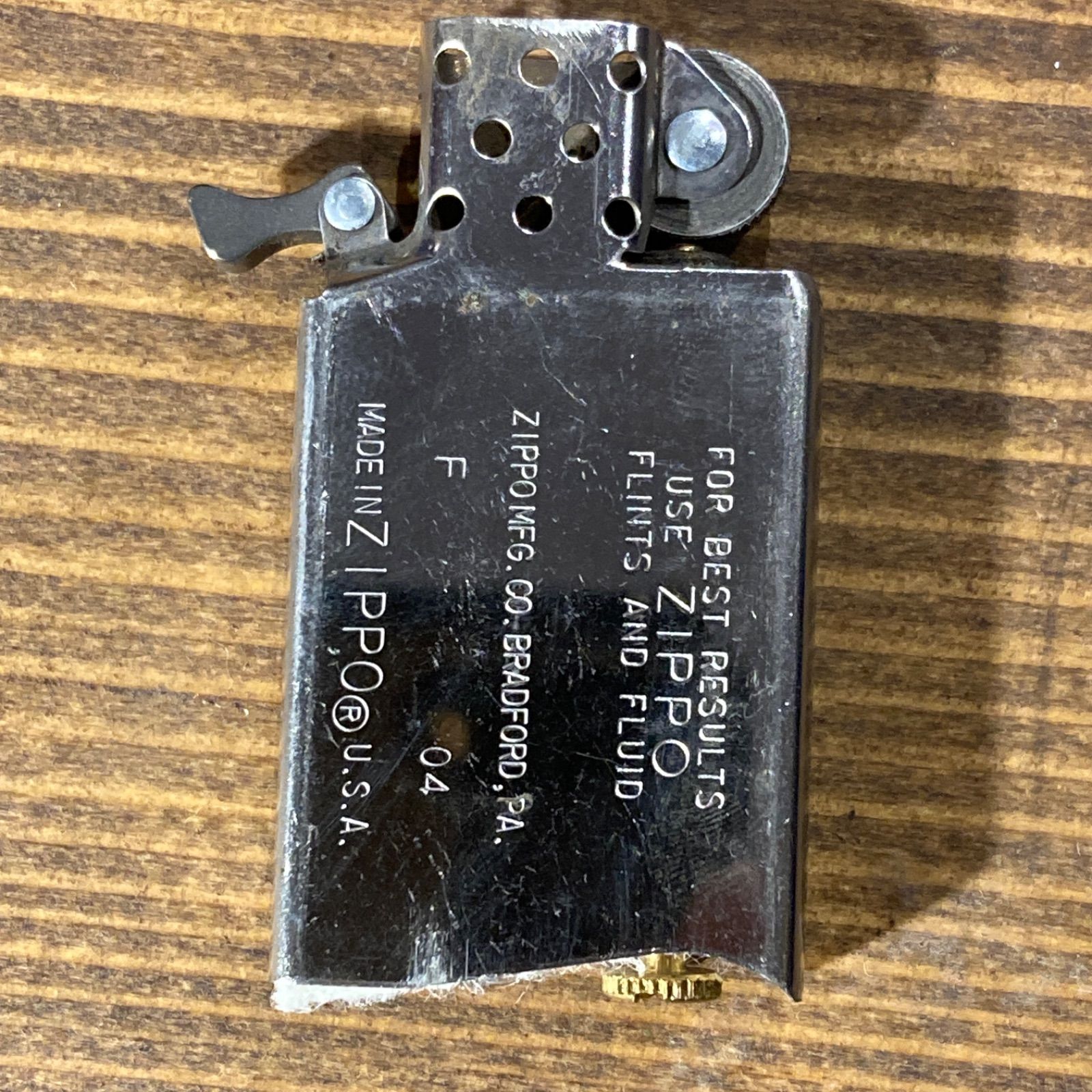 MP116) 2004年 ZIPPO slim Lucky strike ラッキーストライク ラキスト 