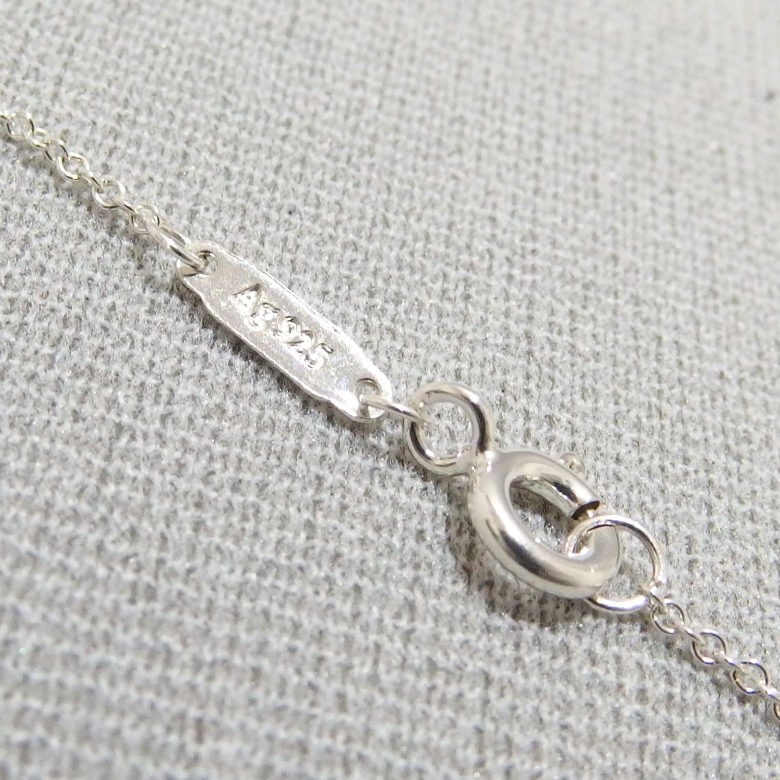 良品☆TIFFANY&Co リターントゥ ダブルハート タグ 1P ダイヤモンド 