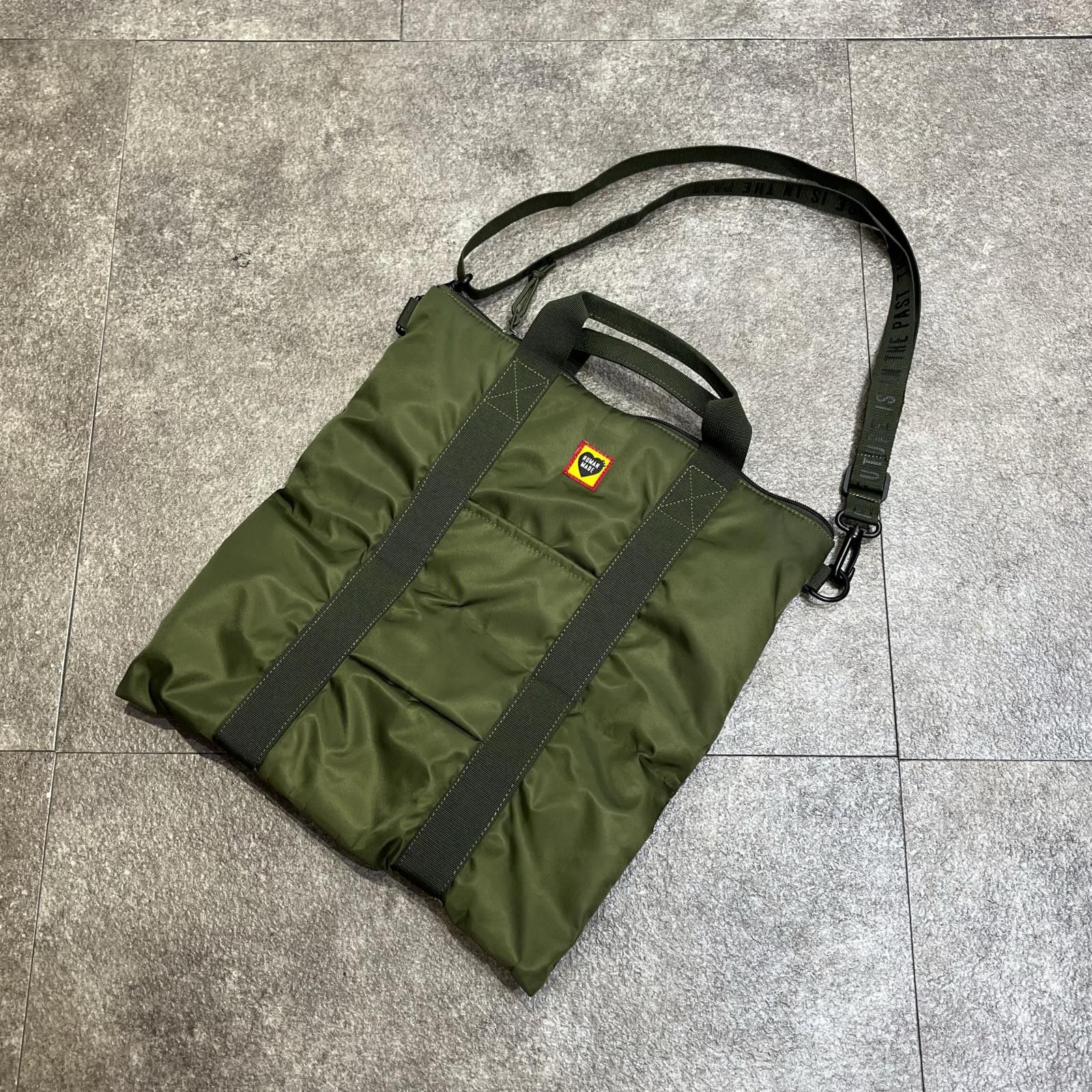 HUMAN MADE HELMET BAG ワッペン ショルダー ヘルメットバッグ 