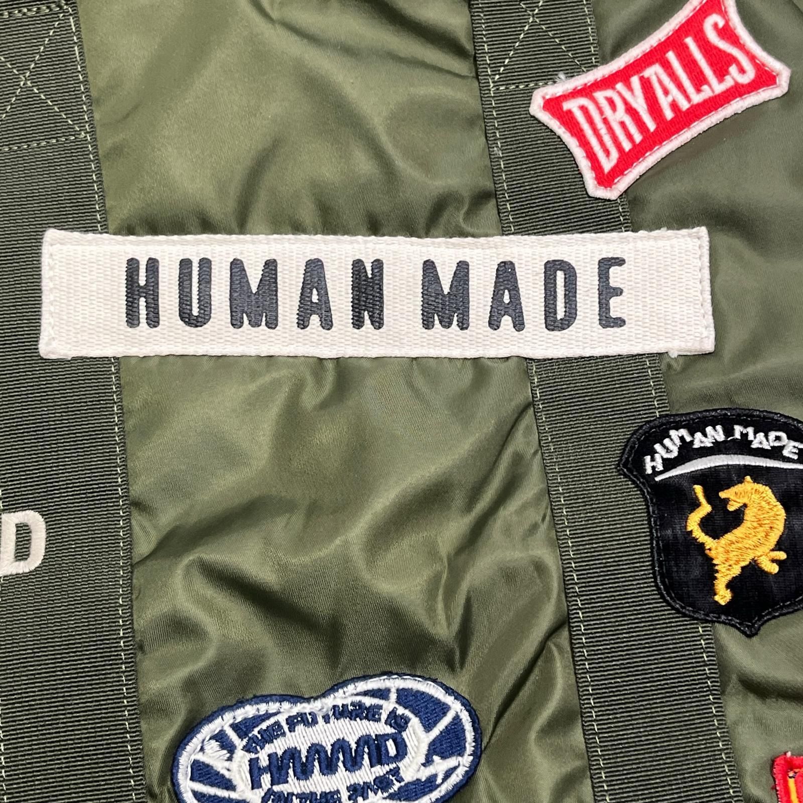 HUMAN MADE HELMET BAG ワッペン ショルダー ヘルメットバッグ 