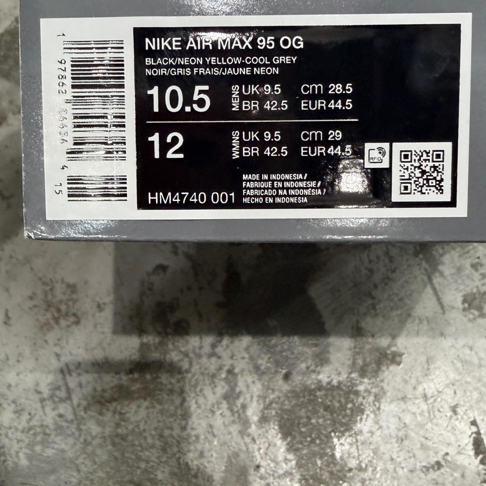 国内正規 未使用 NIKE 2025年製 Air Max 95 OG Big Bubble 