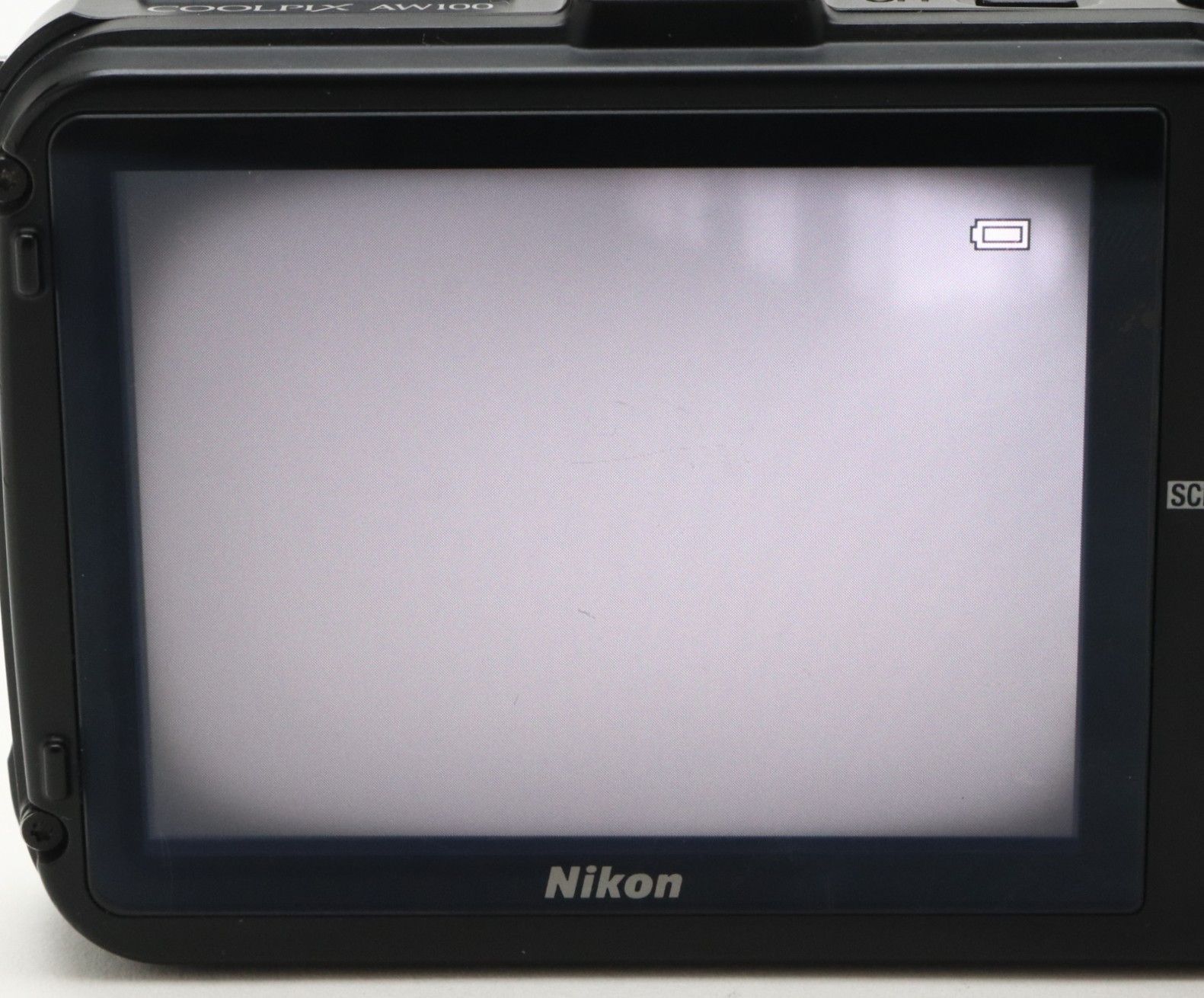 C (実用品) Nikon ニコン COOLPIX AW100 サンシャインオレンジ 初期 