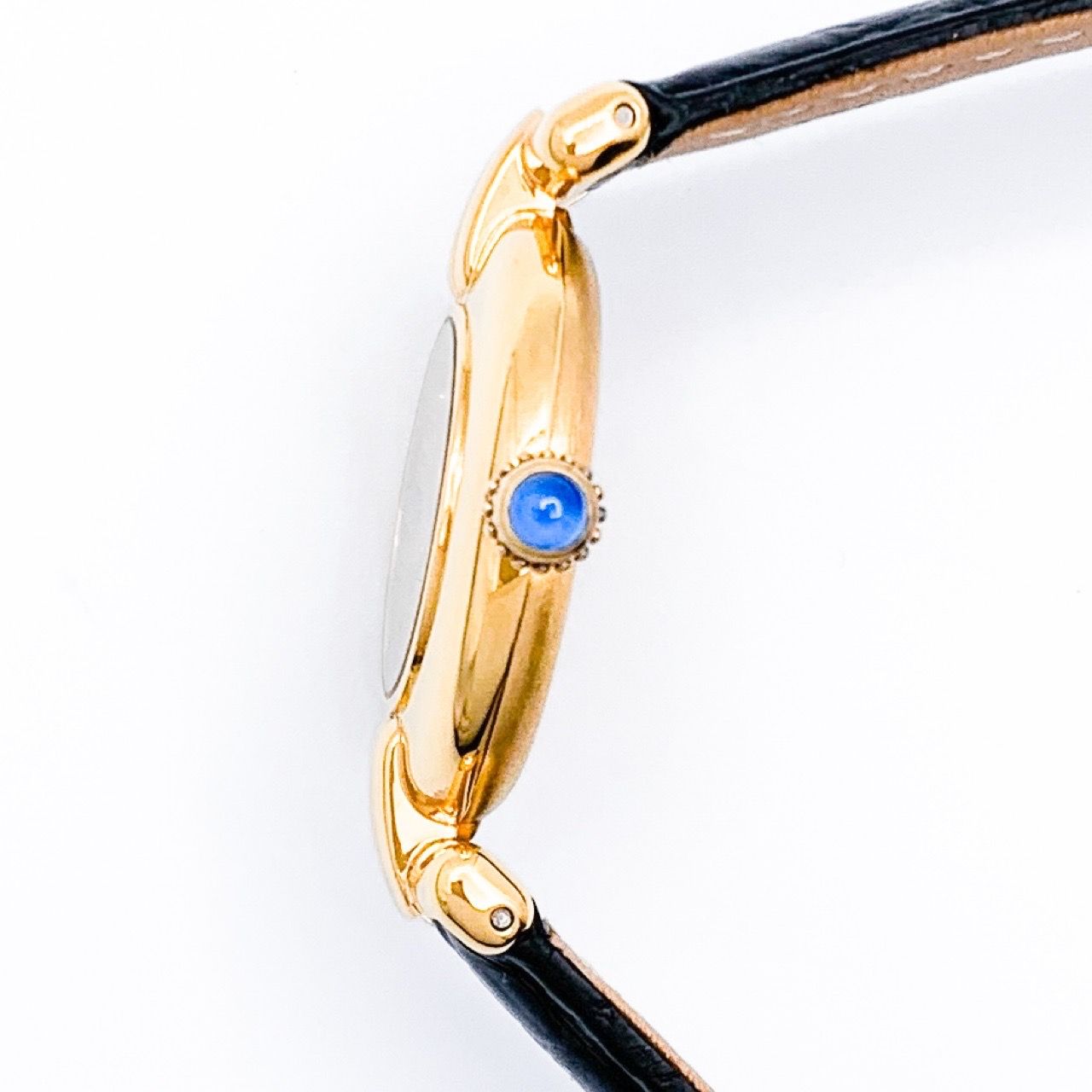 【仕上済】カルティエ マストコリゼ ローマン文字盤 ゴールド SV925 SV925 レディース 腕時計 CARTIER 時計 OH済】カルティエ マストコリゼ ローマン文字盤 ゴールド SV925 SV925
