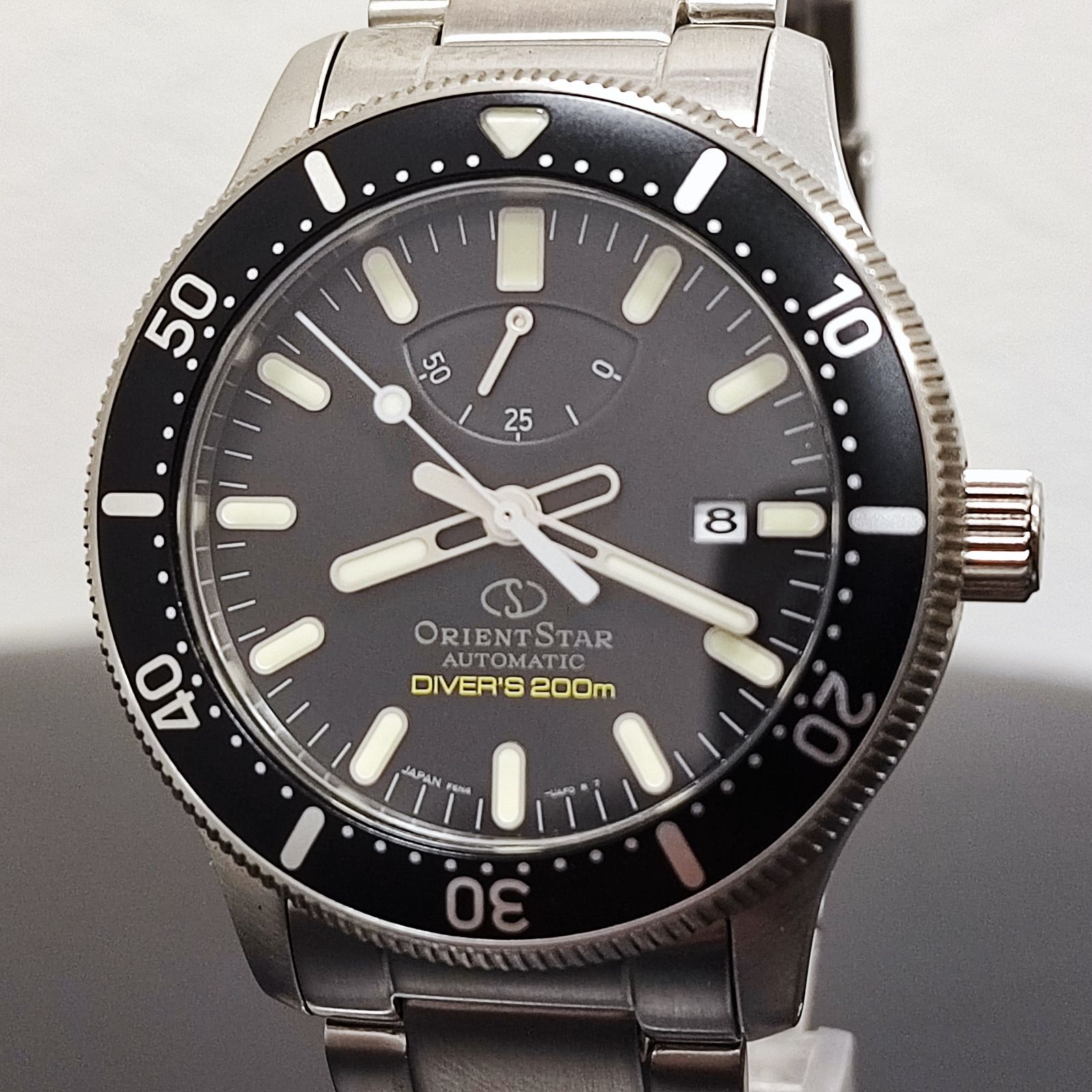 ORIENT STAR RK AU0309B F6N4 UAF0 ダイバーズ200m パワーリザーブ ブラック