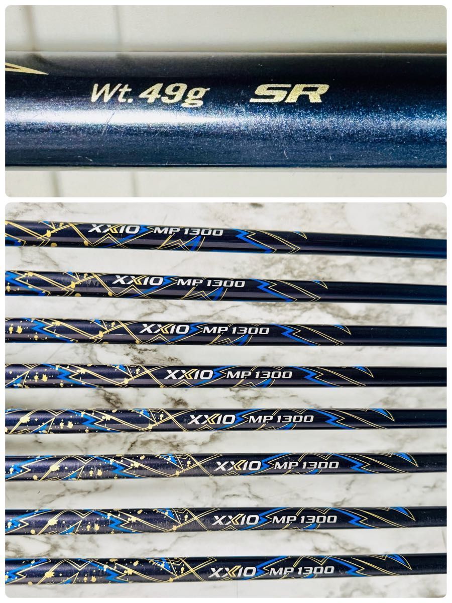 良品】豪華8本 13代目ゼクシオ XXIO13 メンズアイアンセット 8本 SR