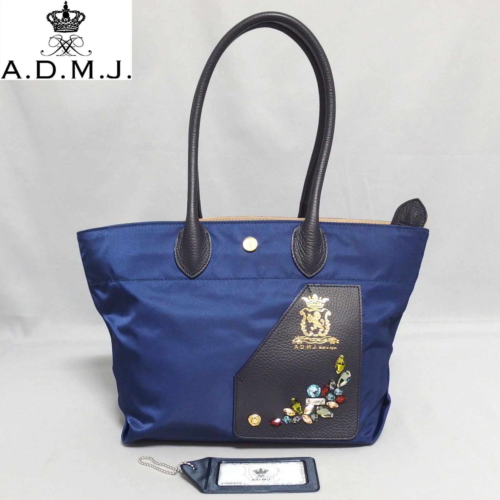 極美品☆A.D.M.J. デービス スワロフスキー クリスタル ライダース 