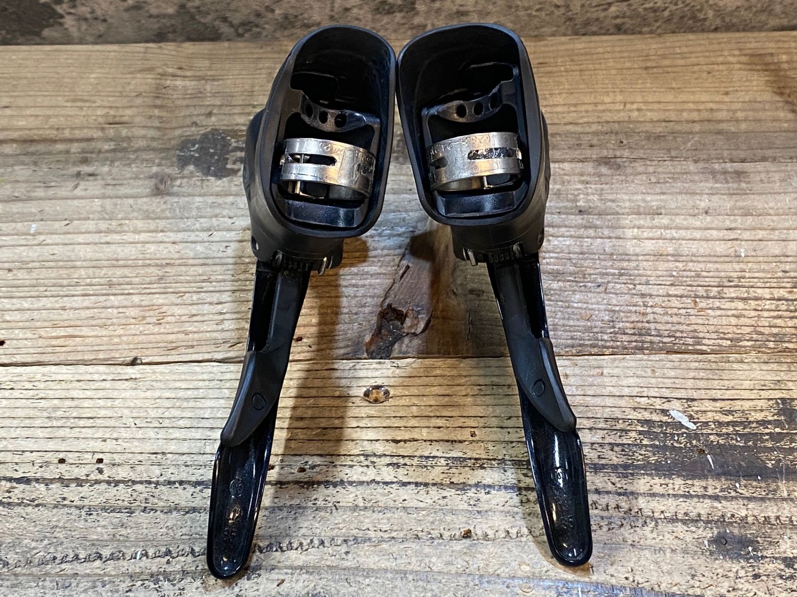 JV111 シマノ SHIMANO ソラ SORA ST-3500 STIレバー 左右セット 2x9S 