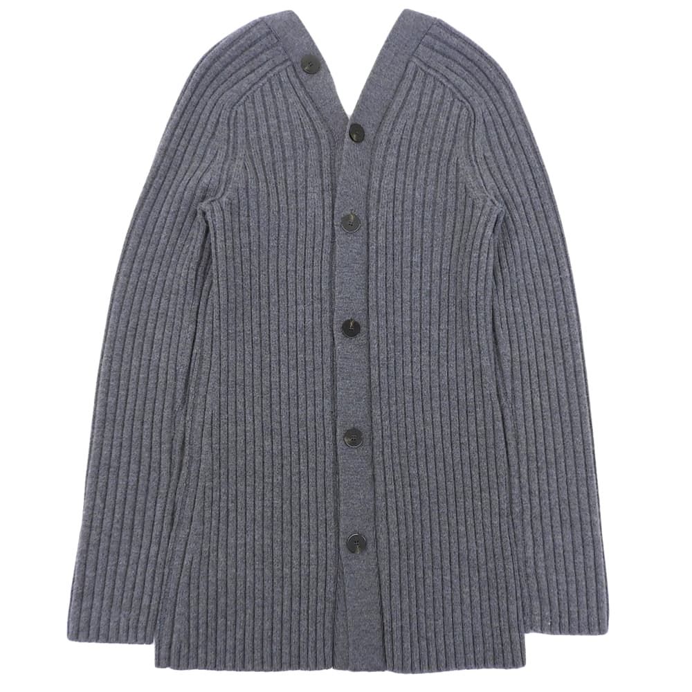 theoryカシミヤカーディガングレーS新品未使用タグ付き Theory セオリー 美品 Morton Wool Open Back Cardigan オープンバック