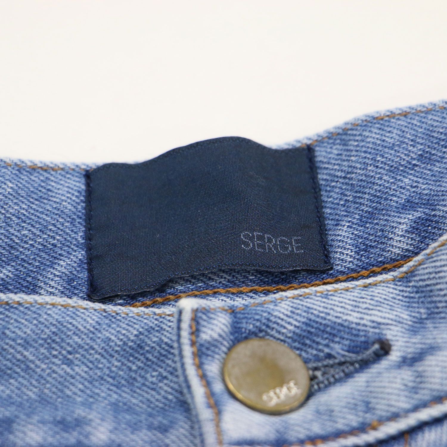 SERGE サージ パンツ ブルー サイズ:26(L) | 25秋冬 リメイク バック 