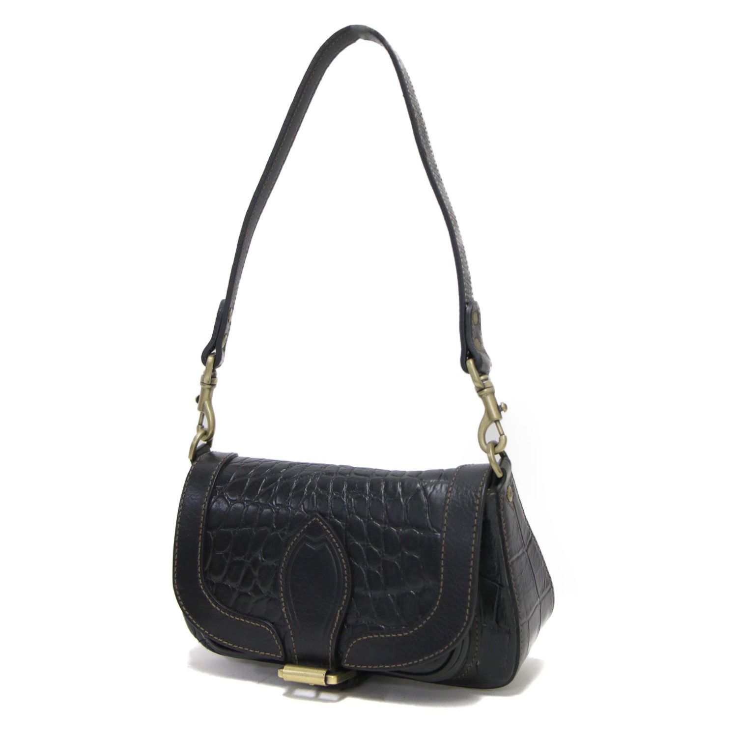 レディース MULBERRY マルベリー バッグ | 型押し レザー ハンドバッグ 