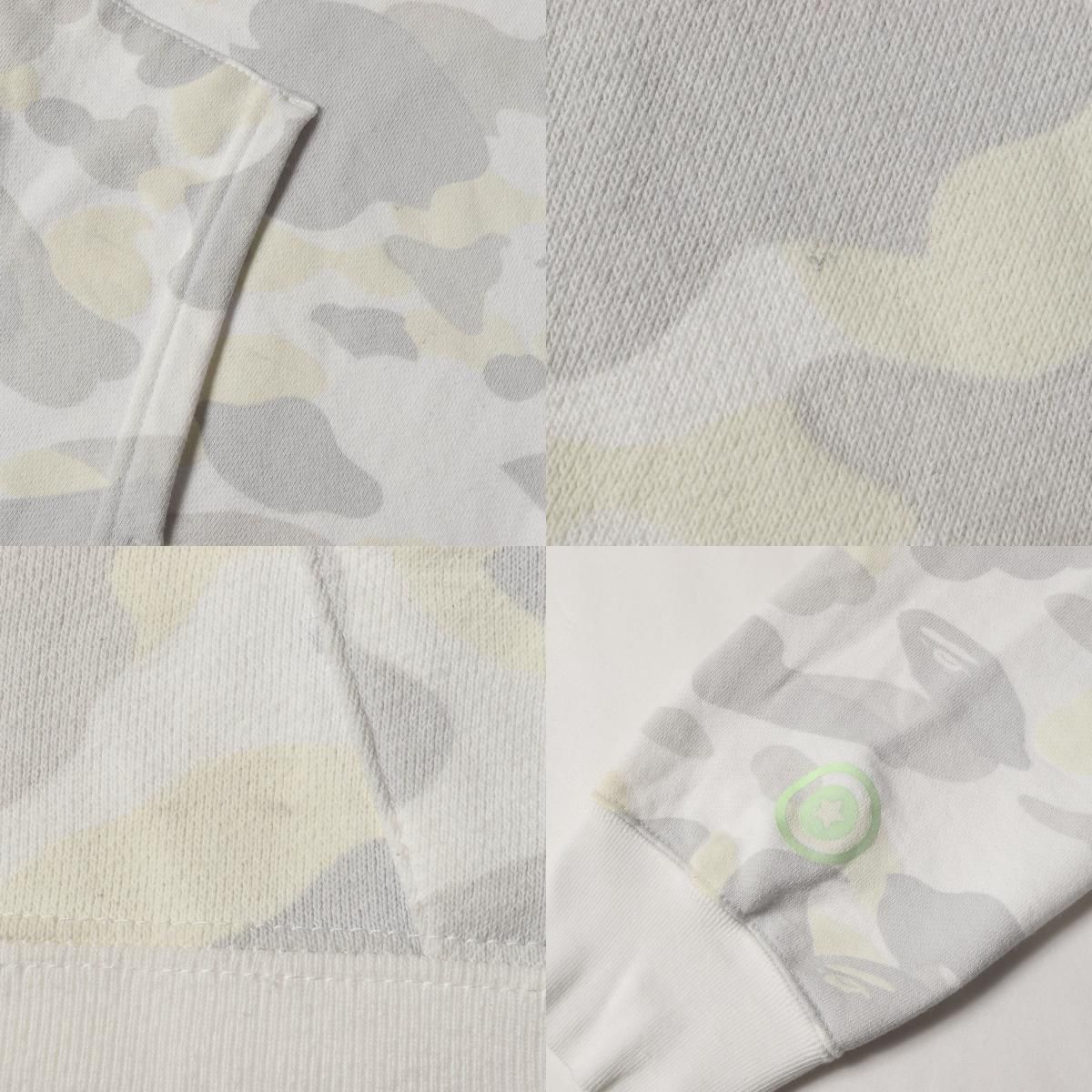 A BATHING APE ア ベイシング エイプ パーカー ホワイトカモ サイズ:XL