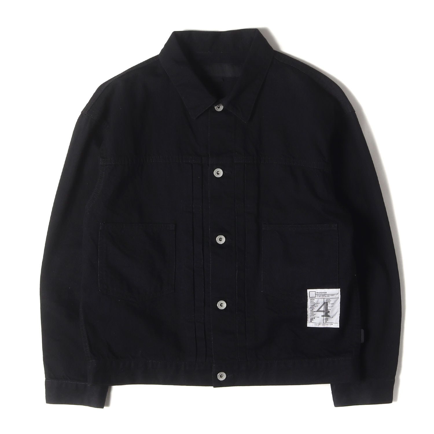 美品】NEIGHBORHOOD ネイバーフッド ジャケット ブラック 黒 サイズ:M 