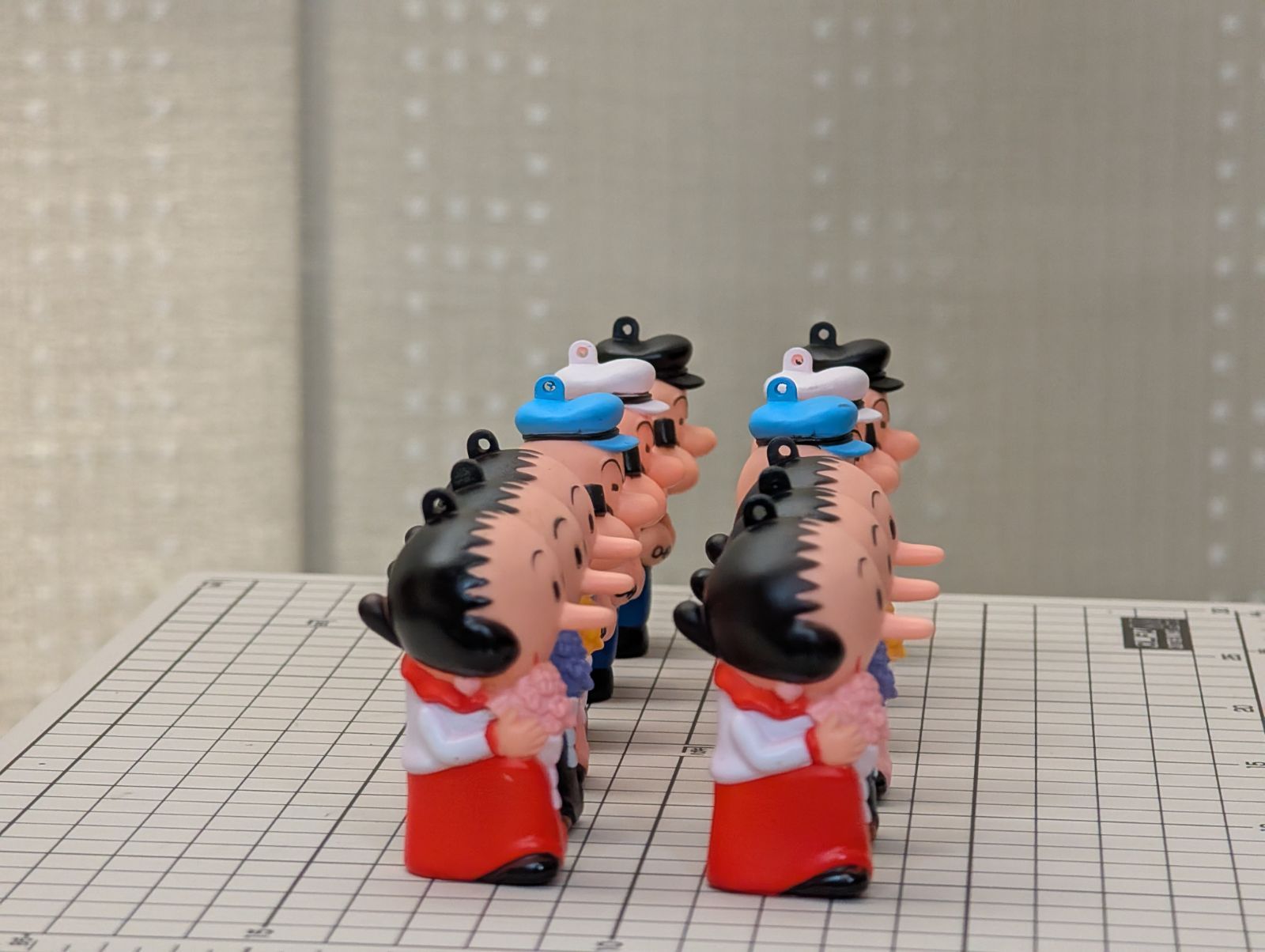 ポパイ＆オリーブ ライターケース キーホルダー 12個セット 約30年前