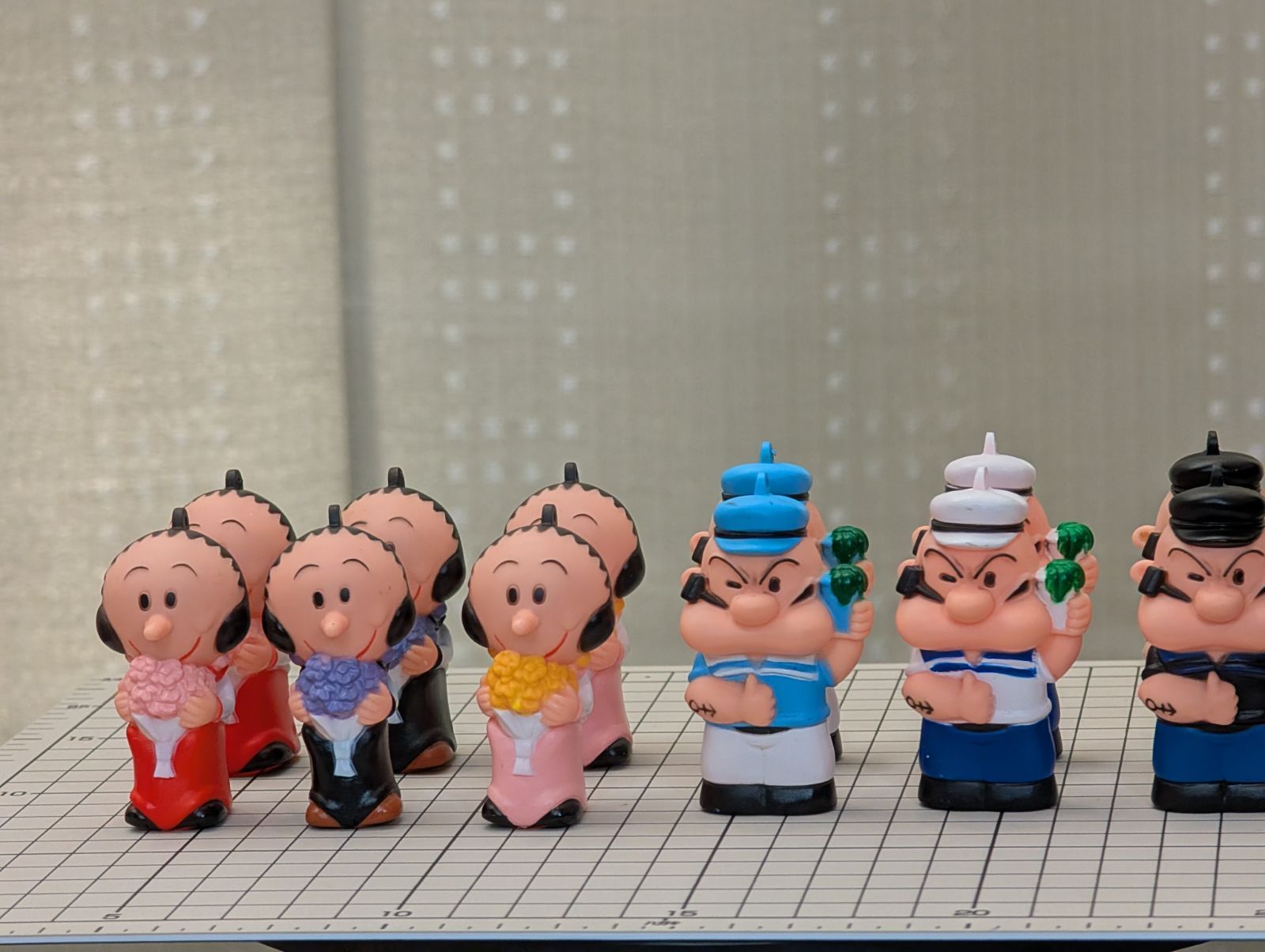 ポパイ＆オリーブ ライターケース キーホルダー 12個セット 約30年前