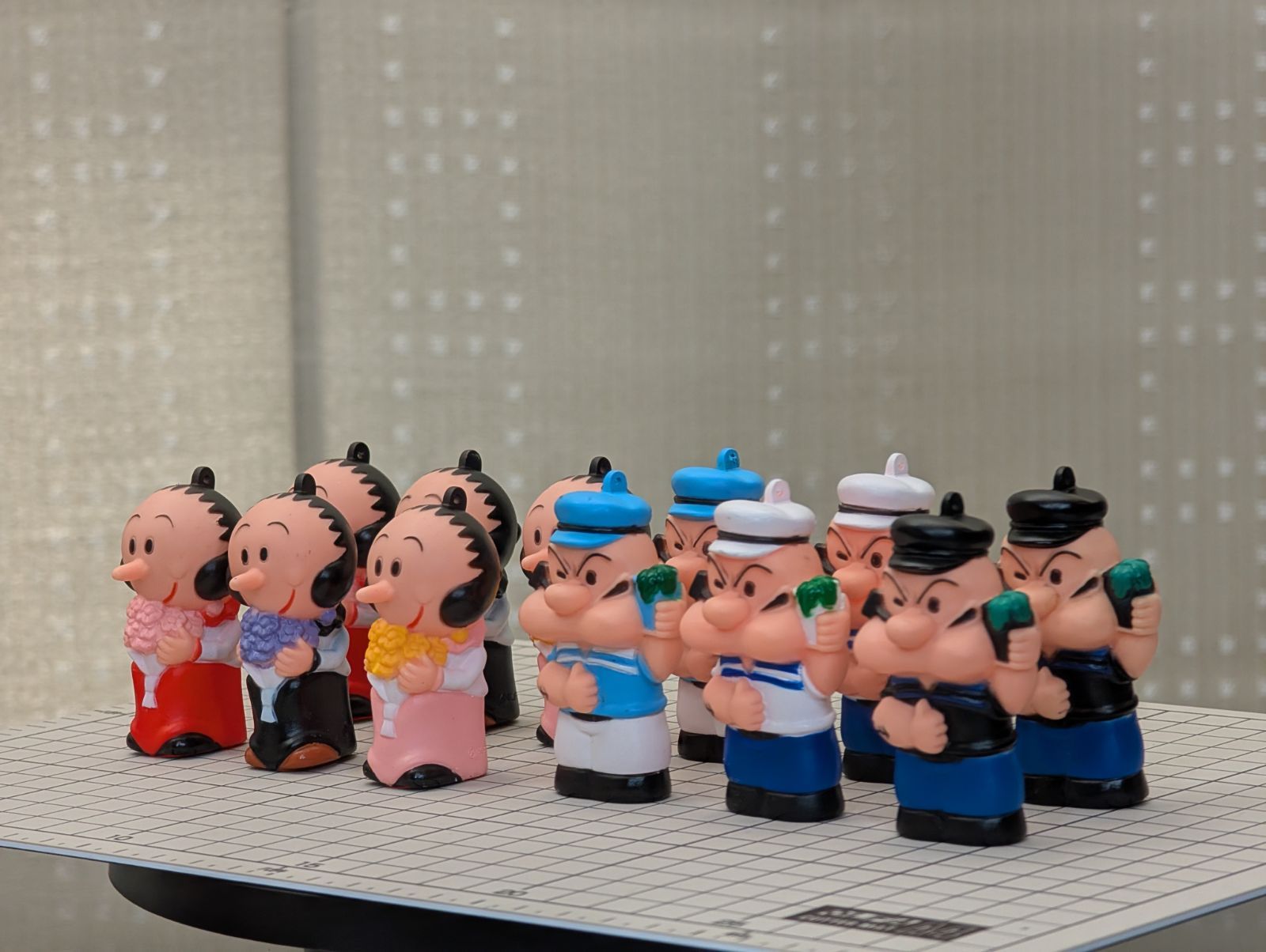 ポパイ＆オリーブ ライターケース キーホルダー 12個セット 約30年前