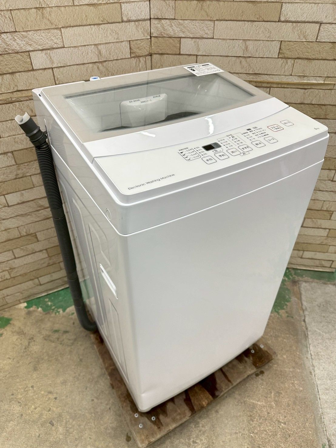 大阪送料無料☆3か月保障付き☆洗濯機☆ニトリ☆6kg☆2019年☆NTR60☆S