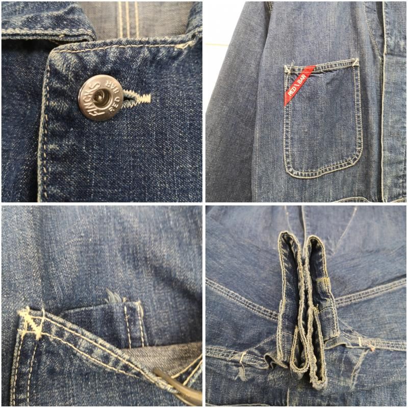 ヴィンテージ 40s 50s FINCK'S フィンクス デニム ジャンプスーツ