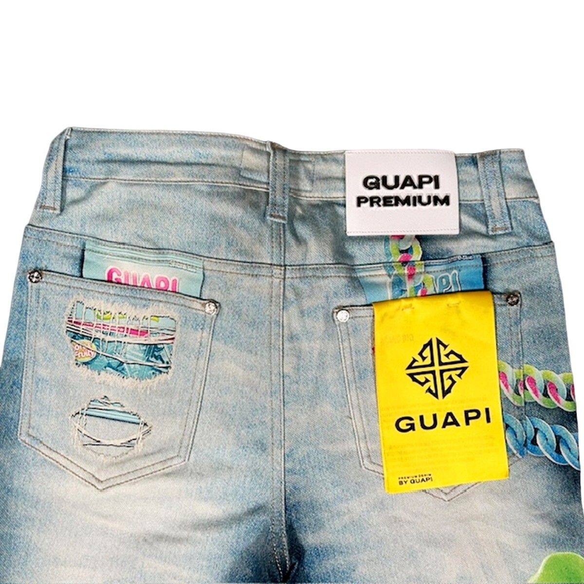 GUAPI LABUBU 世界300着限定 Aqua Blue Candy Riot Denim V2 グアピ