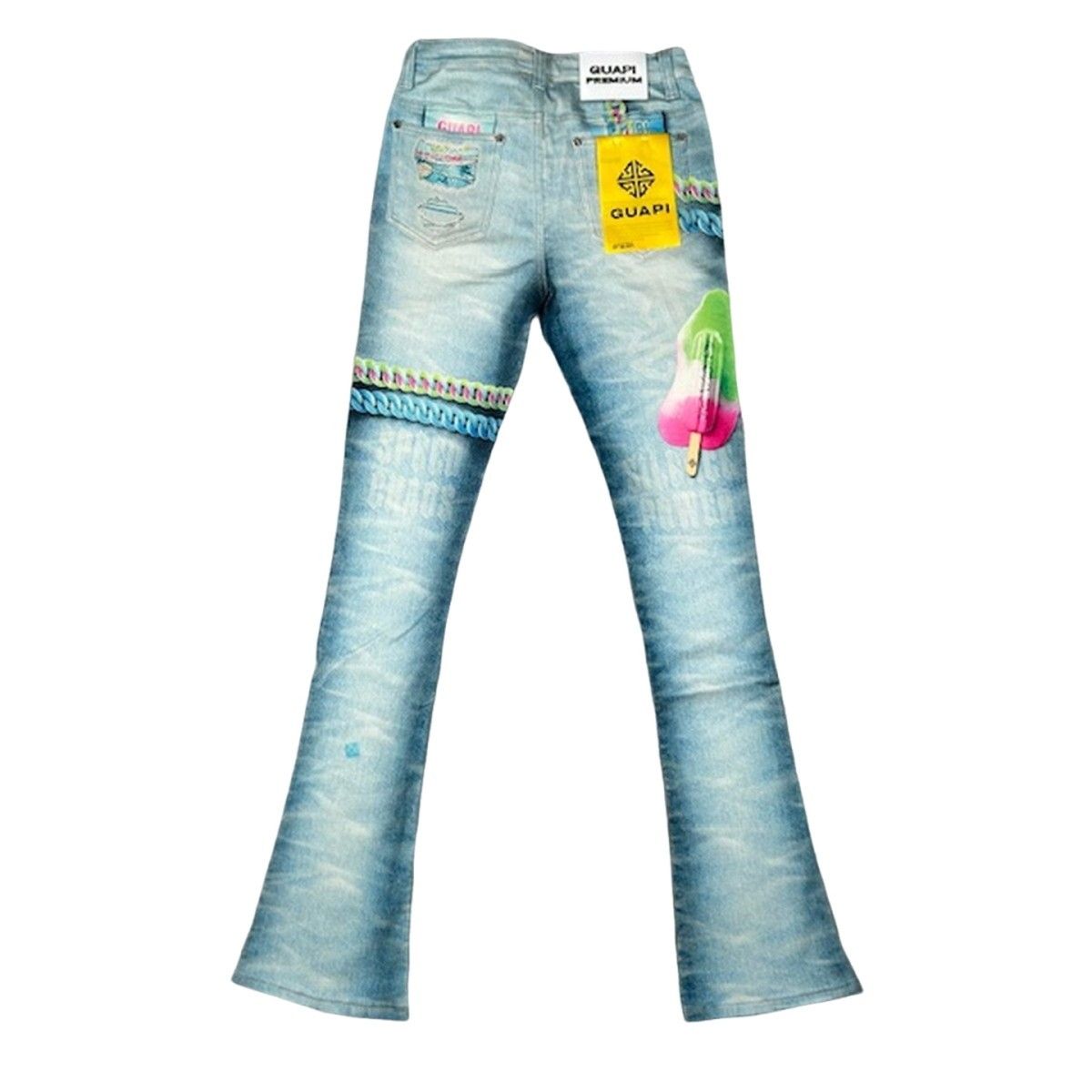 GUAPI LABUBU 世界300着限定 Aqua Blue Candy Riot Denim V2 グアピ