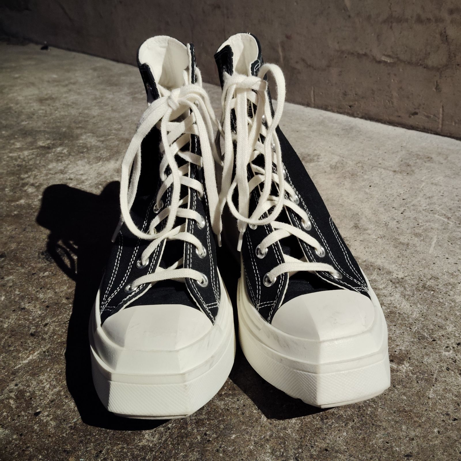CONVERSE CT70 HI DE LUXE WEDGE BLACK 25.5cm 韓国限定 コンバース 