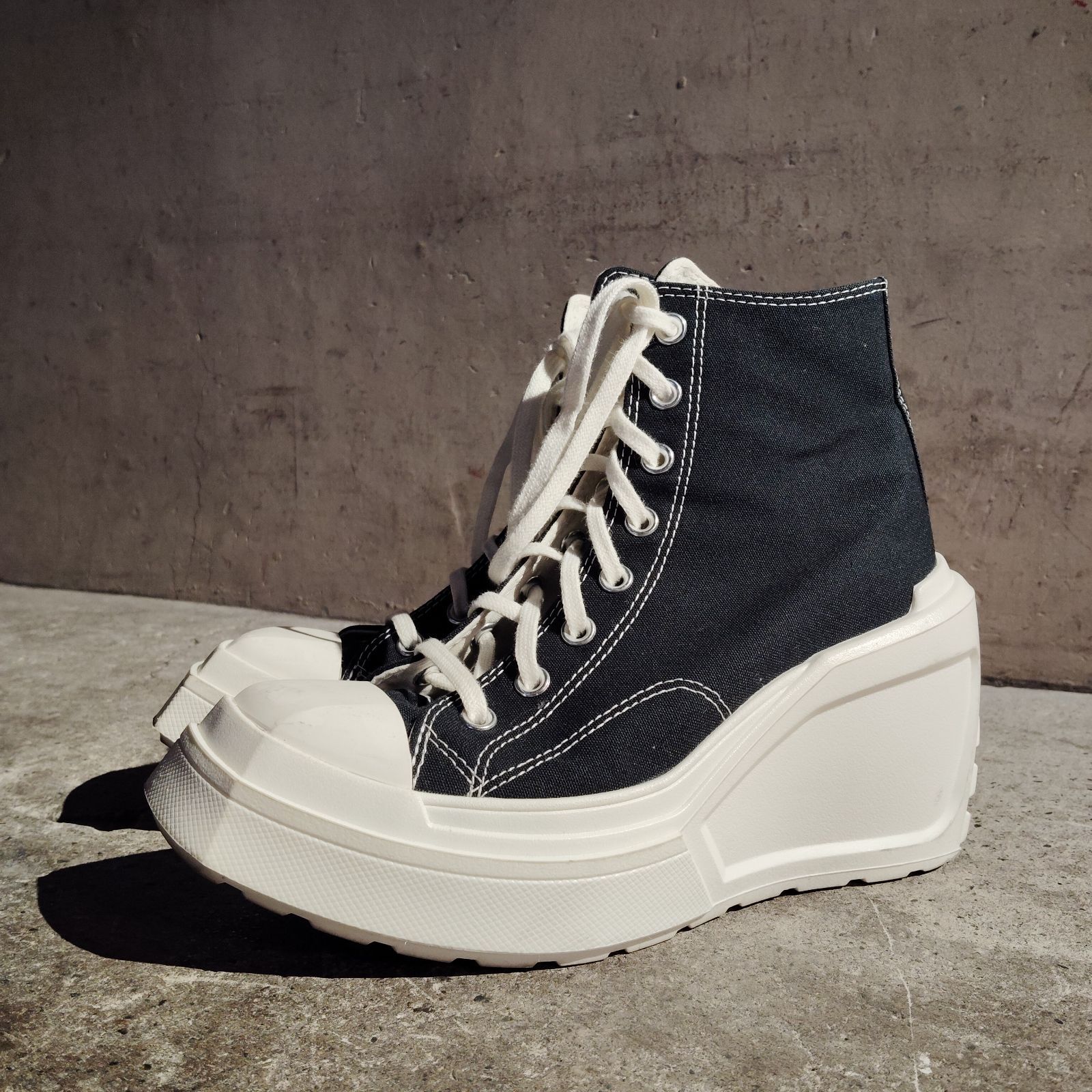 日本未入荷　新品未使用　converse CT70 DE LUXE WEDGE 送料無料】CT70 HI DE LUXE WEDGE BLACK A06478C – LOWHAI
