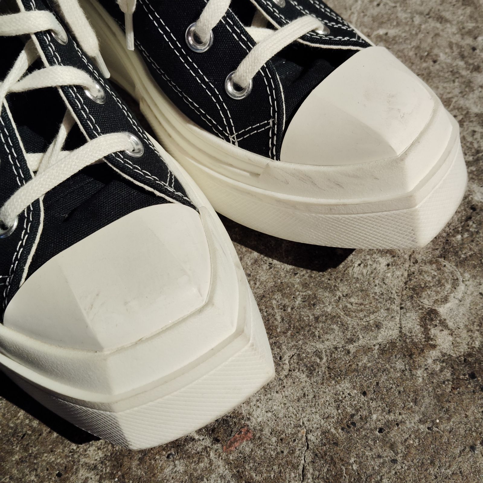 CONVERSE CT70 HI DE LUXE WEDGE BLACK 25.5cm 韓国限定 コンバース