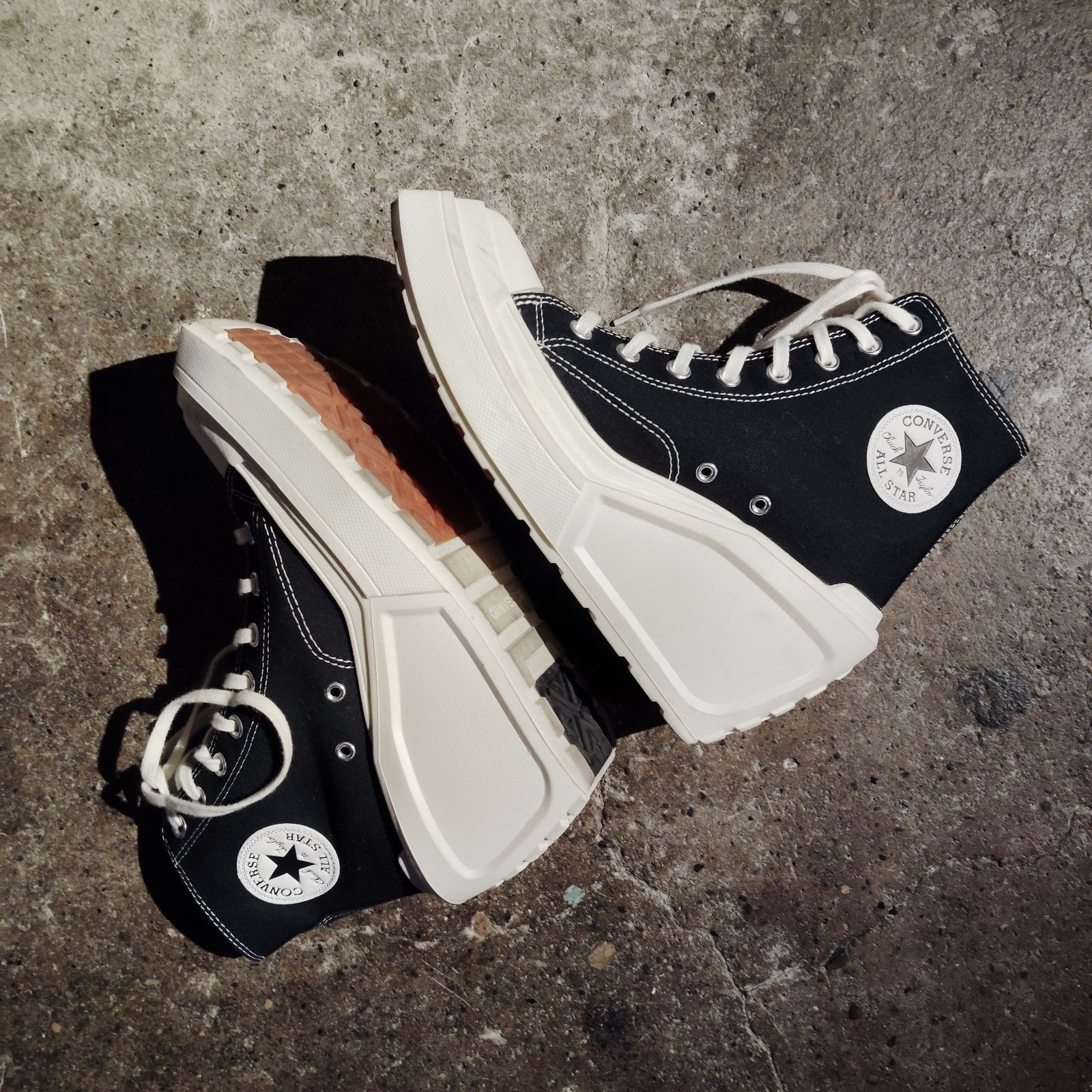 CONVERSE CT70 HI DE LUXE WEDGE BLACK 25.5cm 韓国限定 コンバース