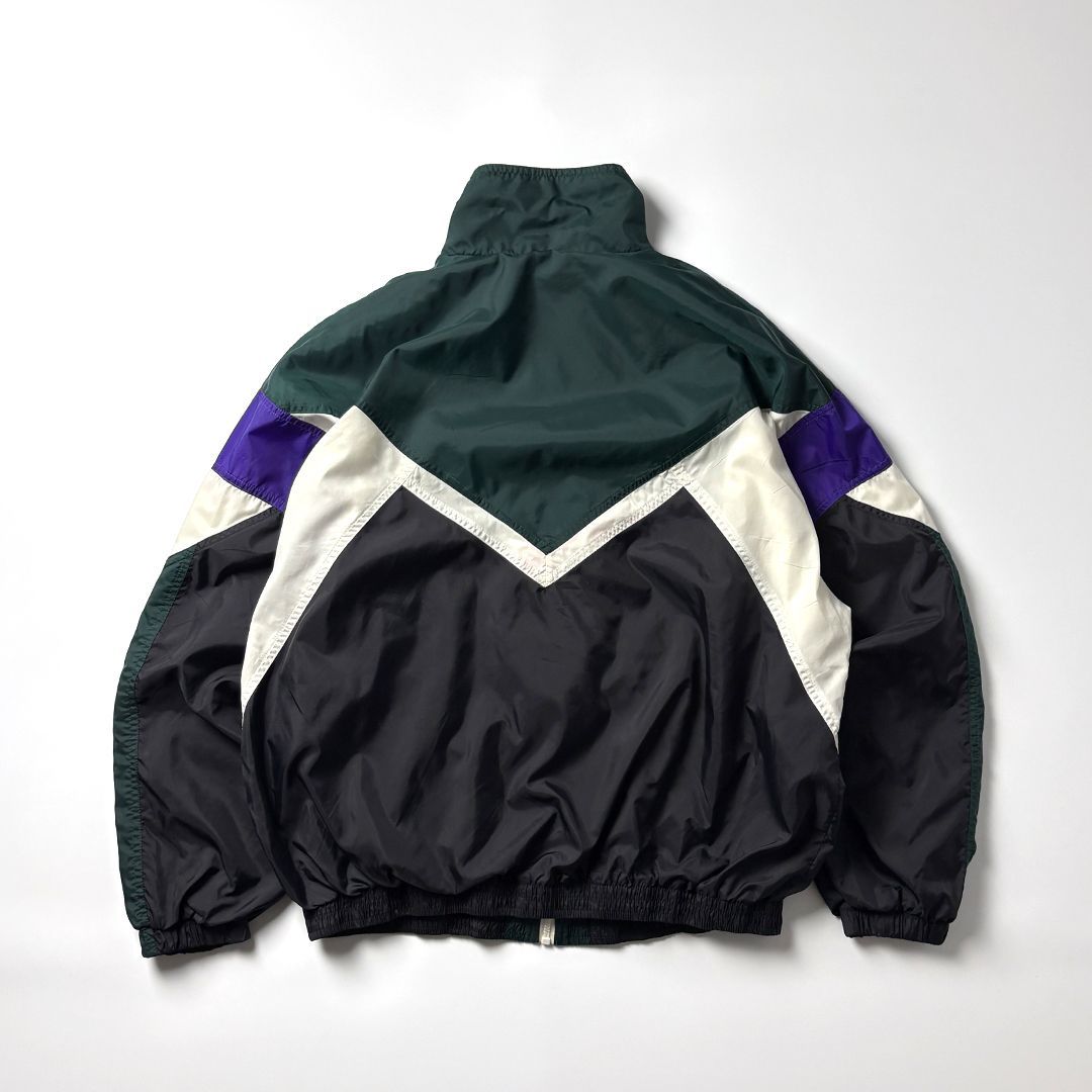 NIKE ナイキ ナイロンジャケット ウインドブレーカー L グリーン 緑 白