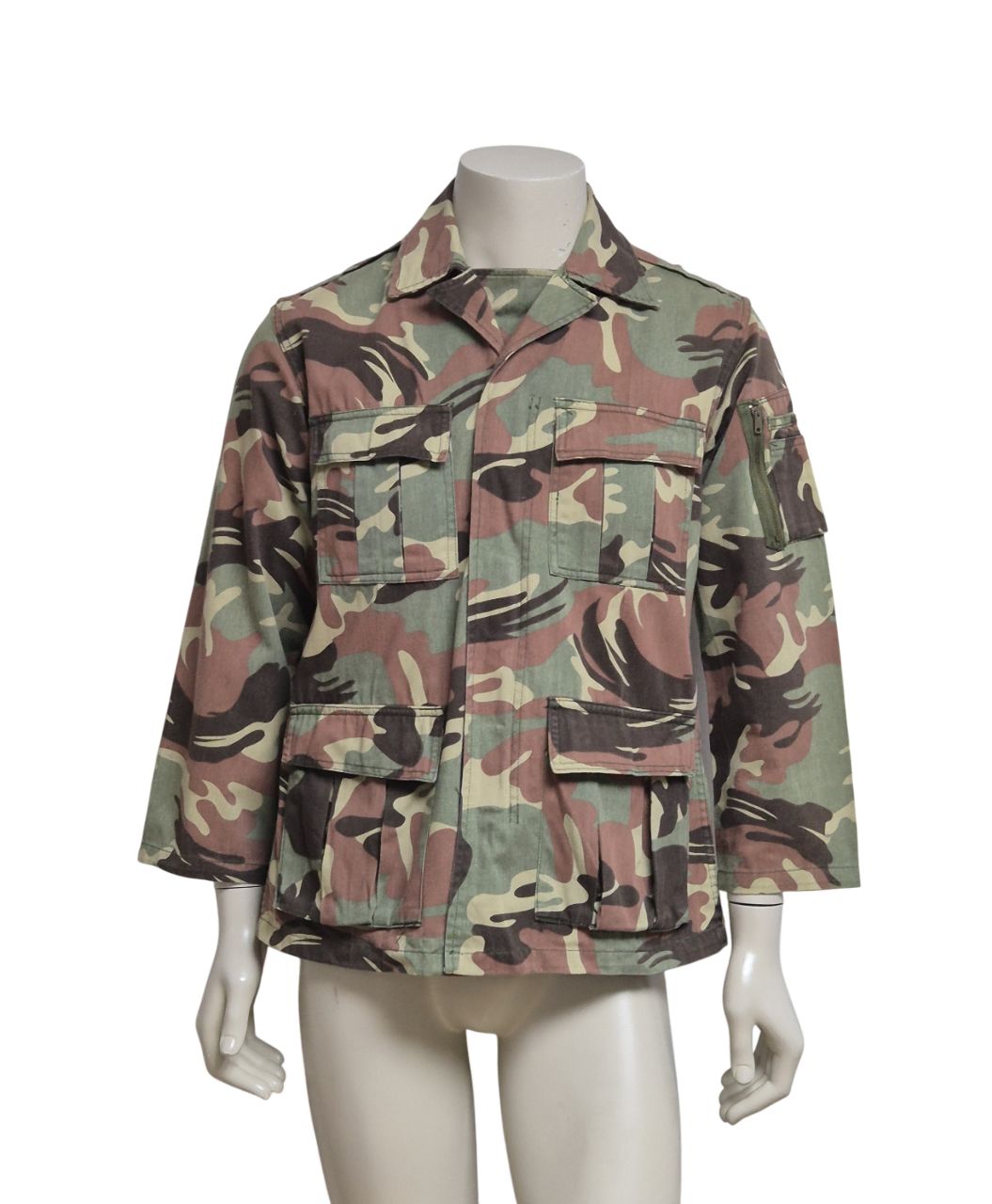 陸軍 旧モデル 80s 情報部 HID 陸上 DPM 軍服 トップス ジャケット (L