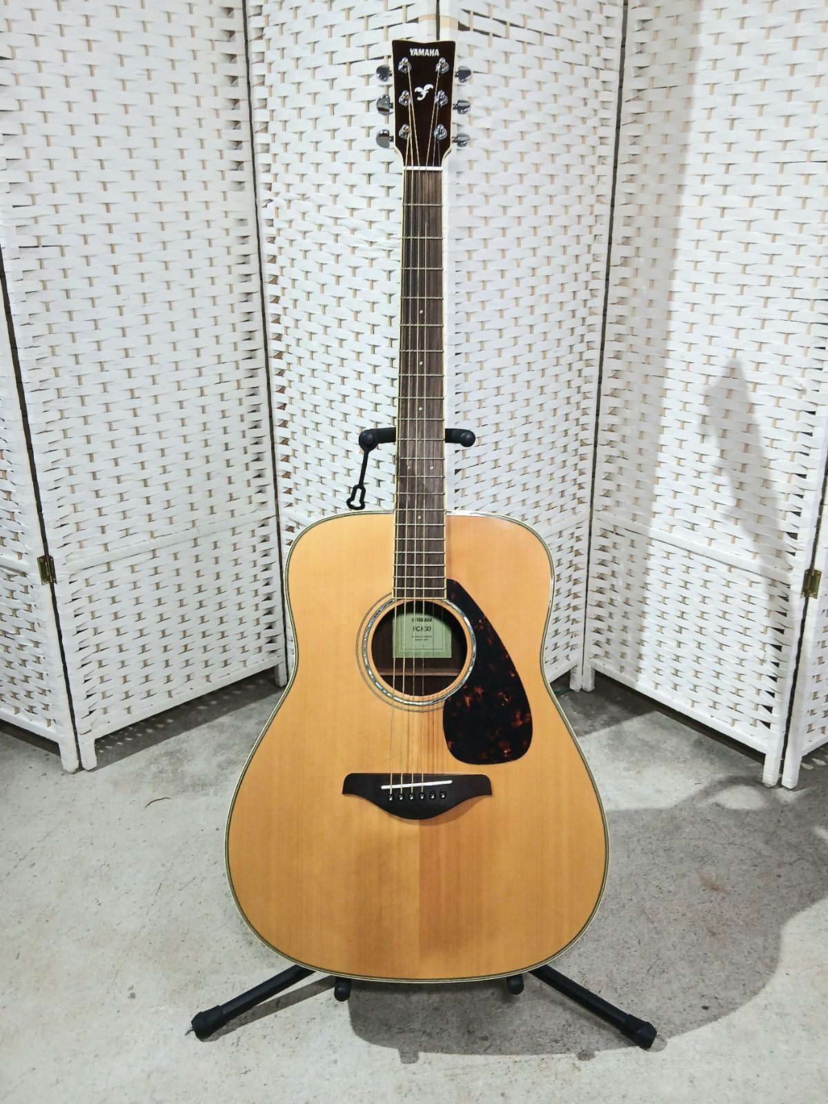 美品 YAMAHA ヤマハ FG830 アコースティックギター ソフトケース