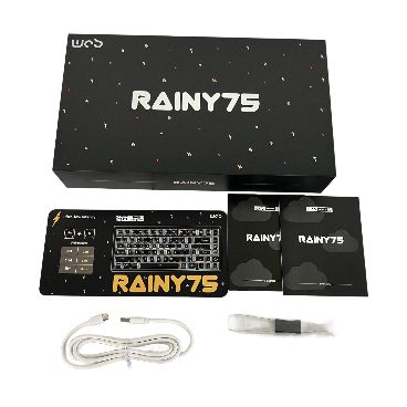 WOBKEY Rainy 75 Pro Luna 限定色 ゲーミング ワイヤレス キーボード