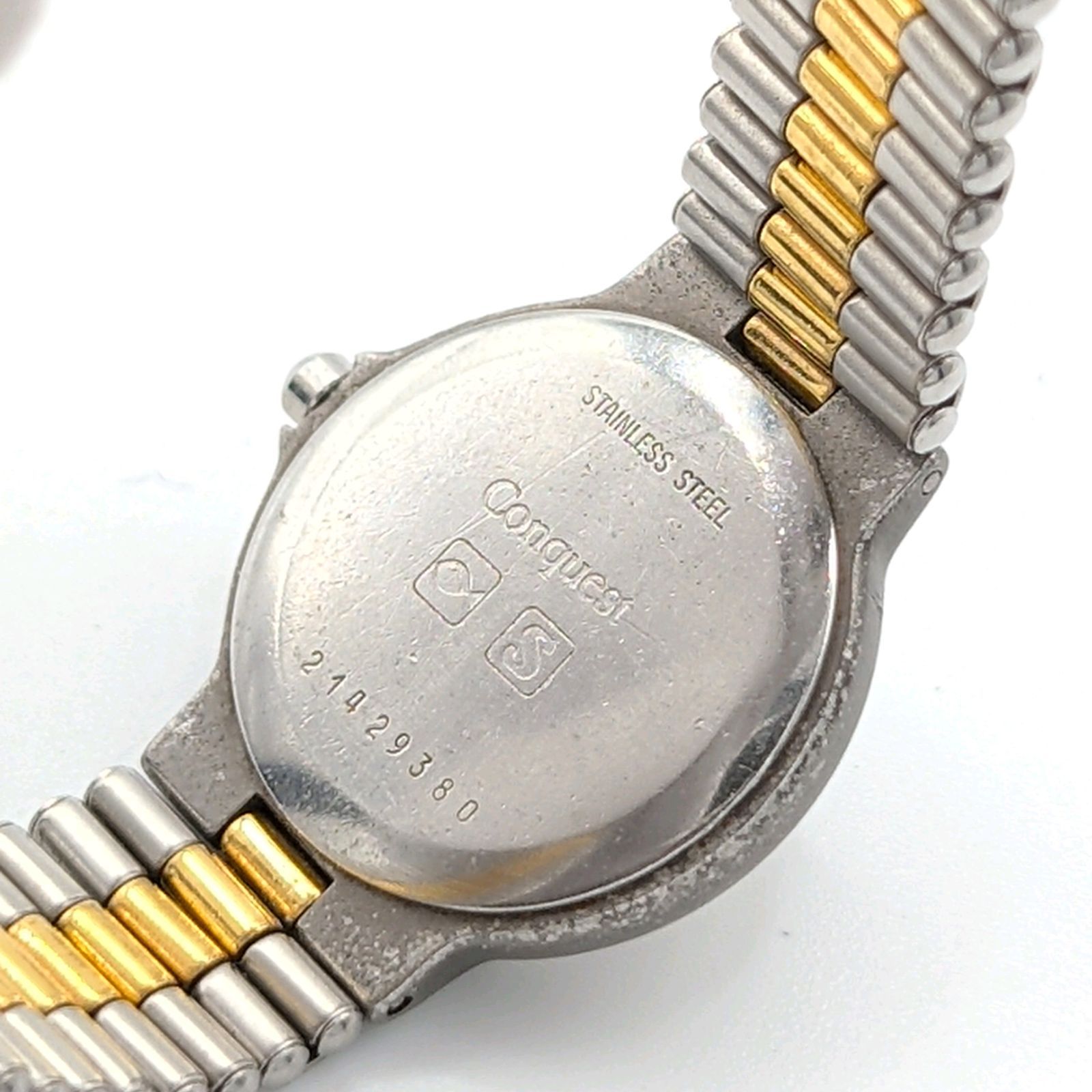 LONGINES Conquest TITANIUM MODEL DEPOSE Watch QZ Men's Gold Y2K