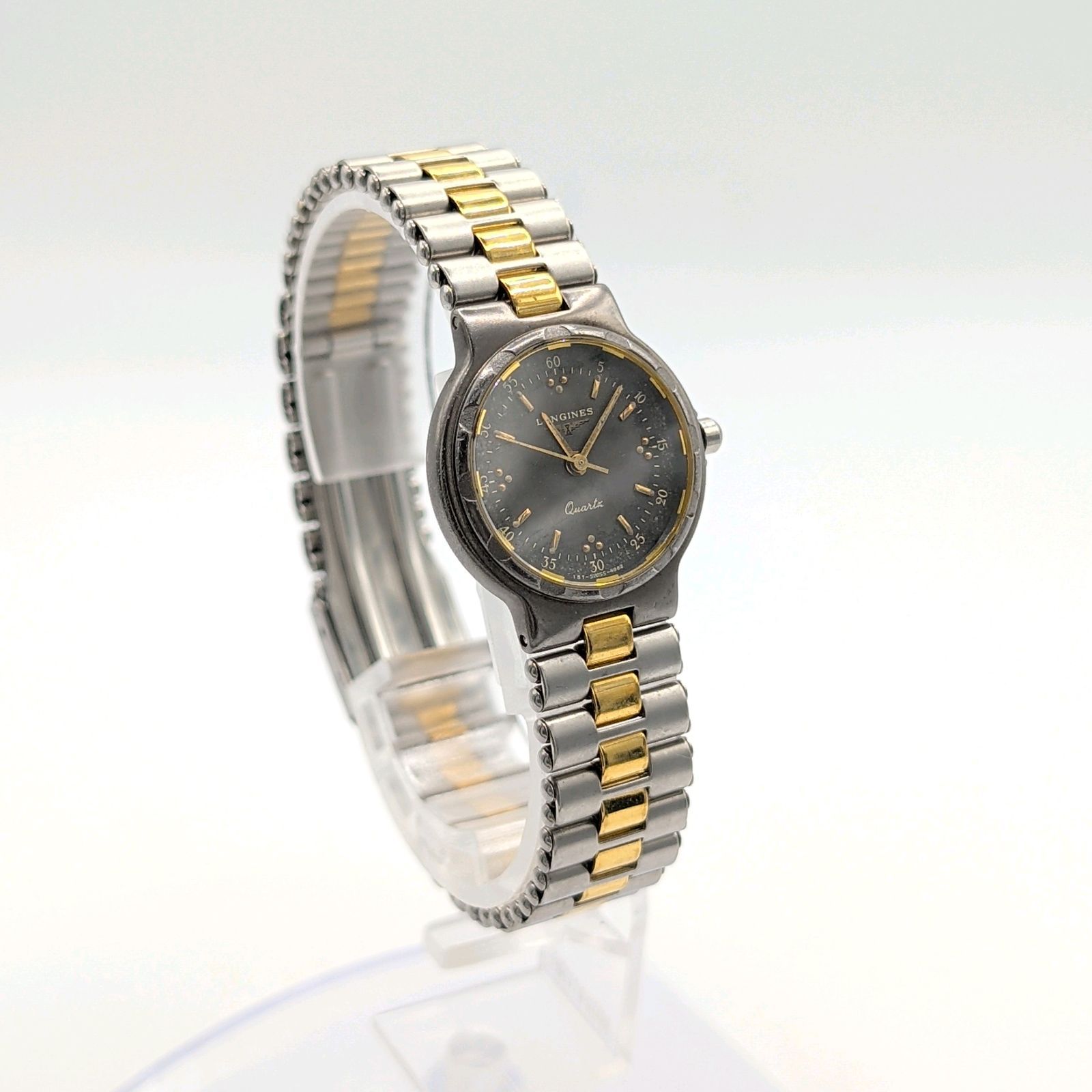 LONGINES Conquest Titanium and Goldロンジン LONGINES Conquest TITANIUM MODEL DEPOSE Watch QZ Men's Gold Y2K