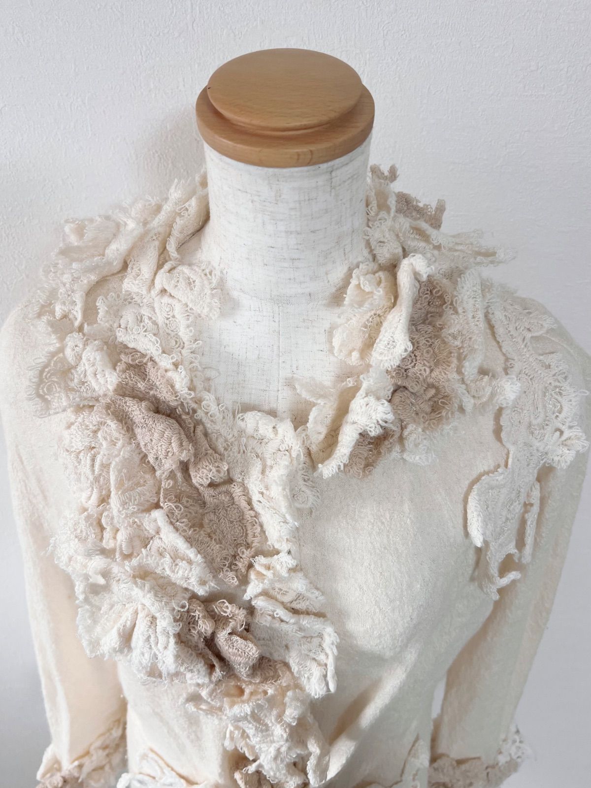 ERMANNO SCERVINO エルマンノシェルヴィーノ レース ロング ワンピース