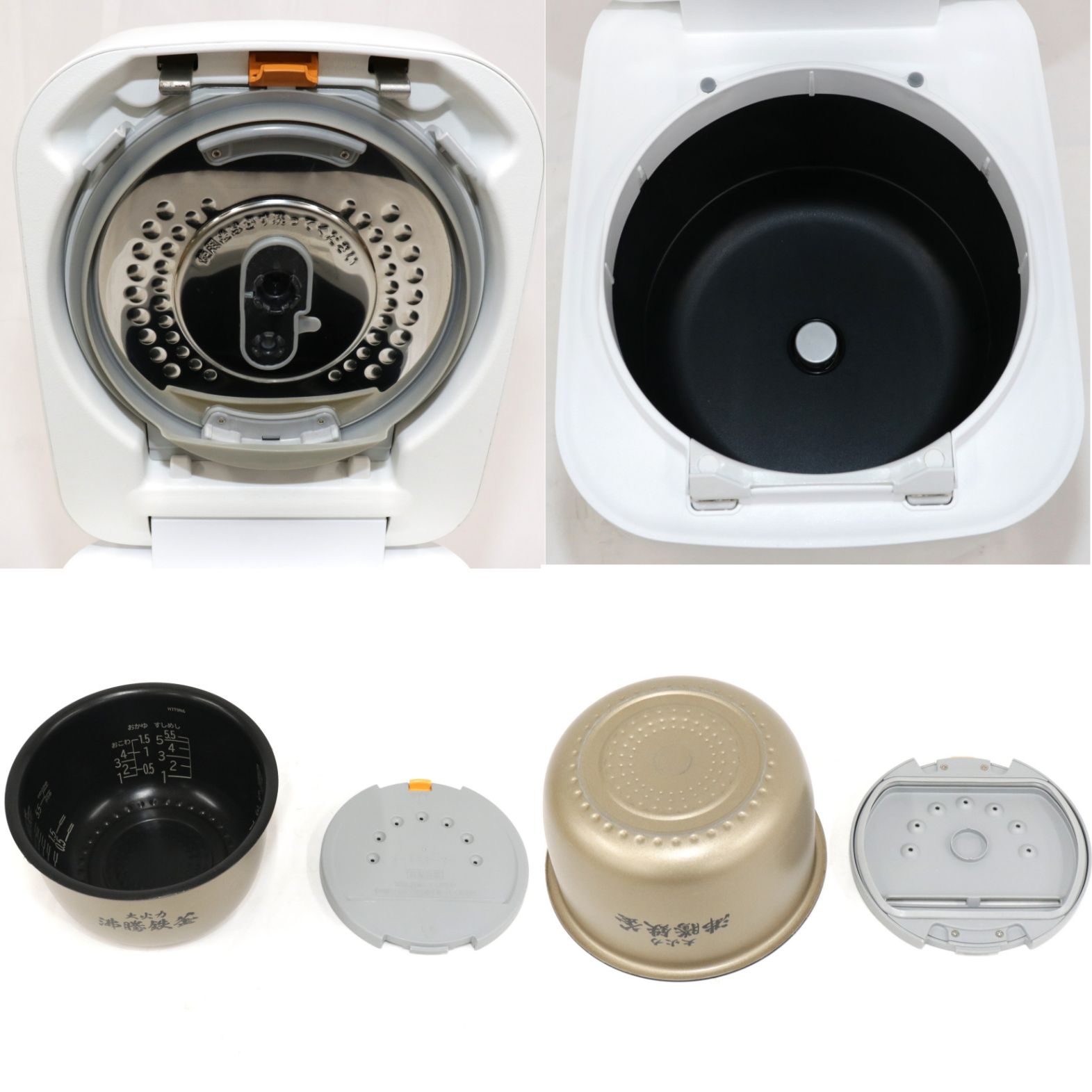 中古 [5.5合炊き] 日立 ふっくら御膳 RZ-V100HM 沸騰鉄釜 圧力 